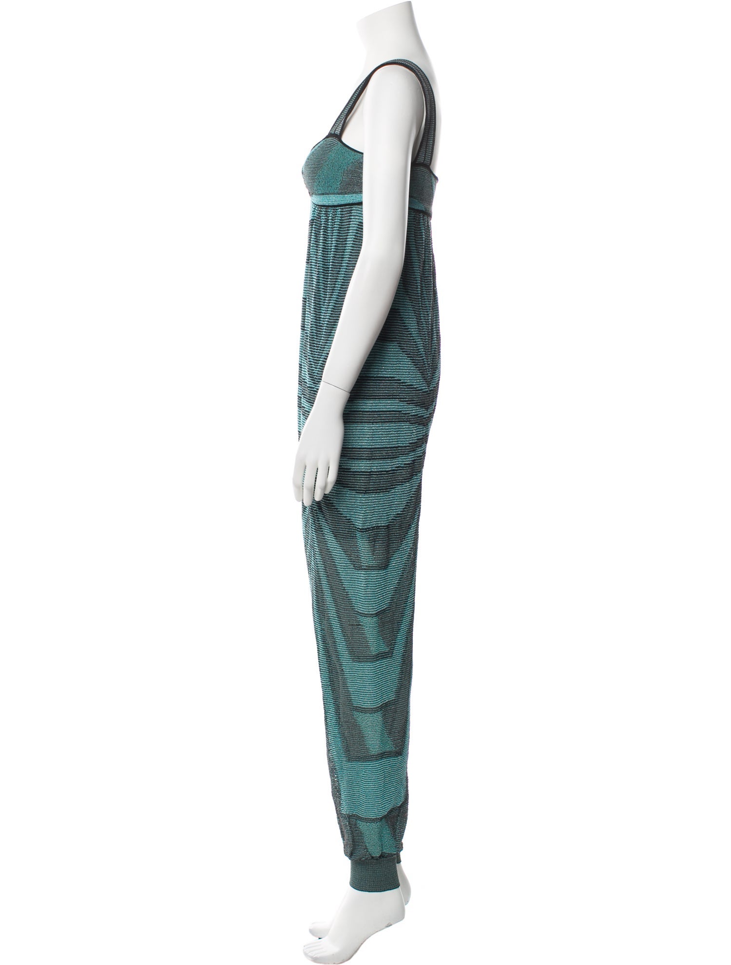 Missoni Striped Square Neckline Jumpsuit