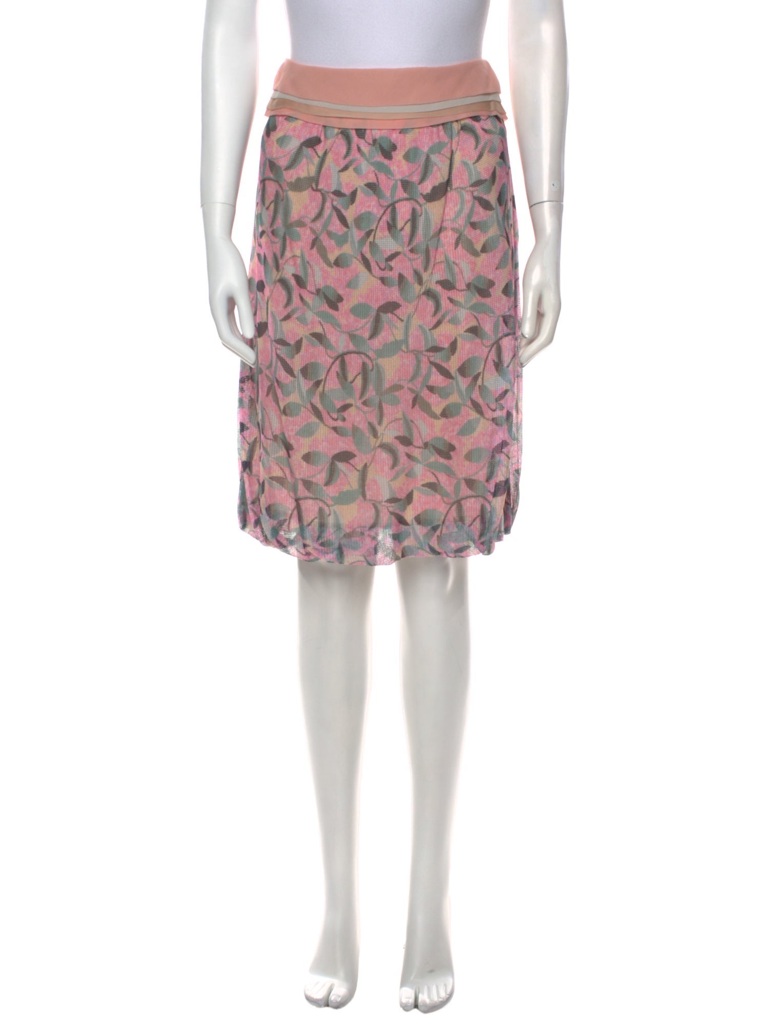 Missoni Floral Print Knee-Length Skirt w/ Tags