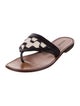 Missoni Leather Printed Slides