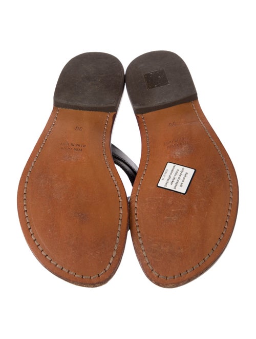 Missoni Leather Printed Slides