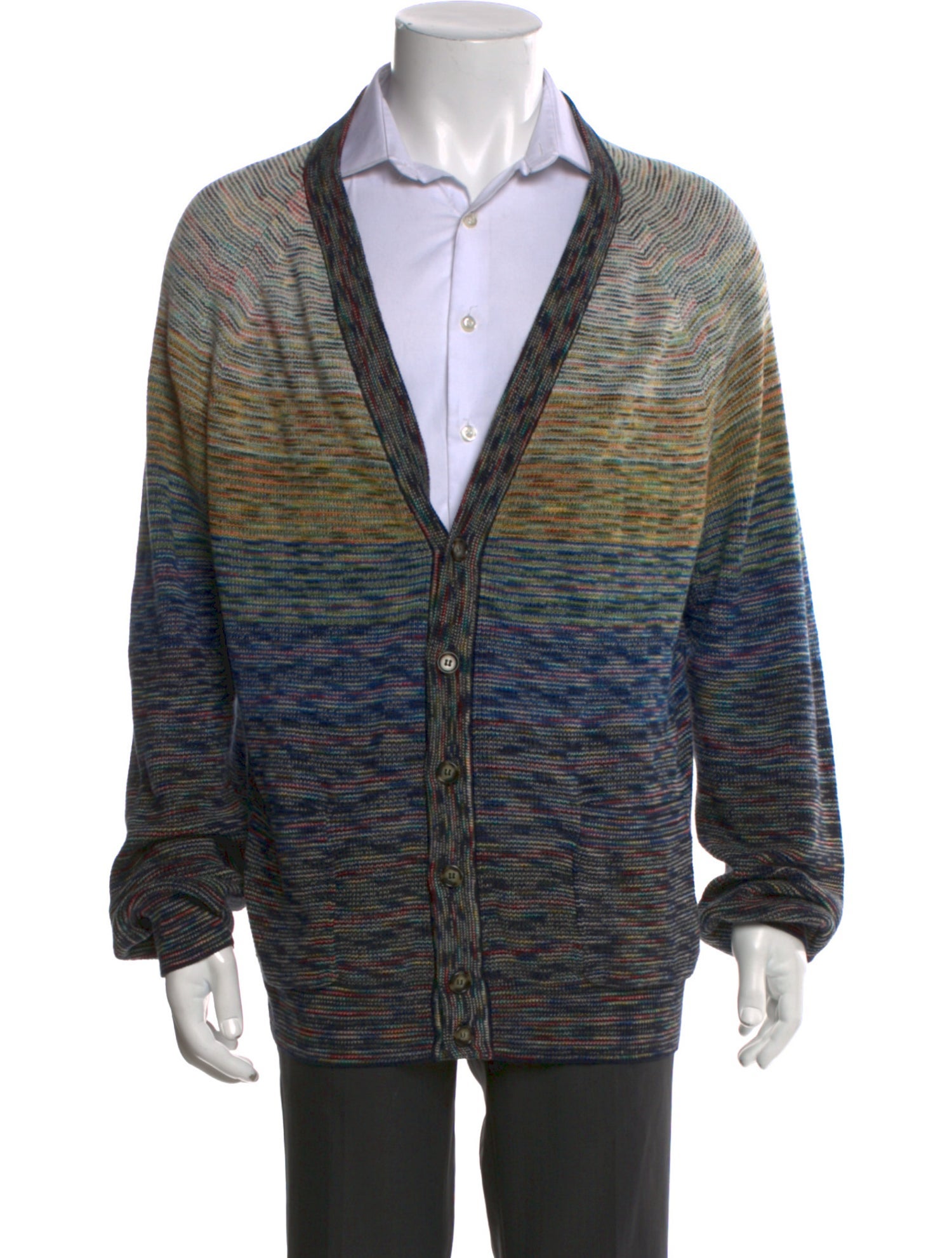 Missoni Printed V-Neck Cardigan