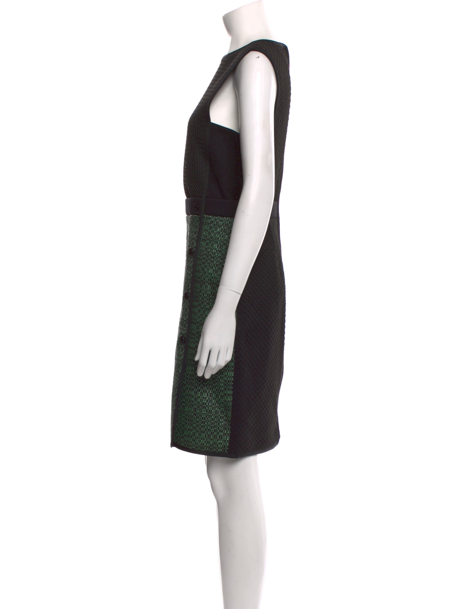 Missoni Colorblock Pattern Knee-Length Dress