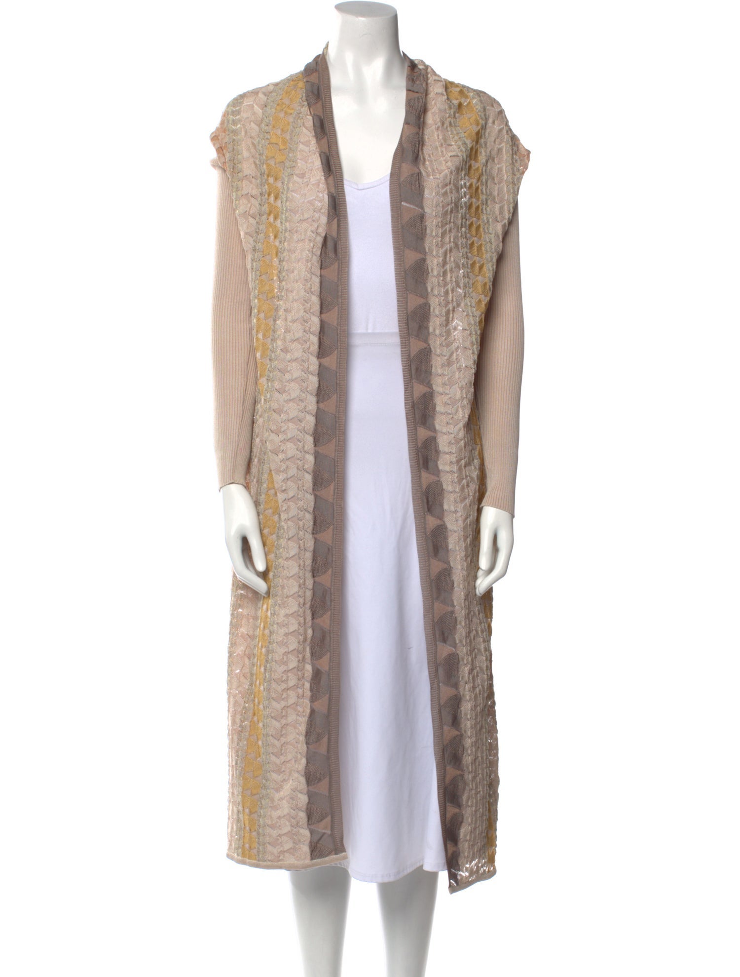 Missoni Striped Open Front Sweater w/ Tags