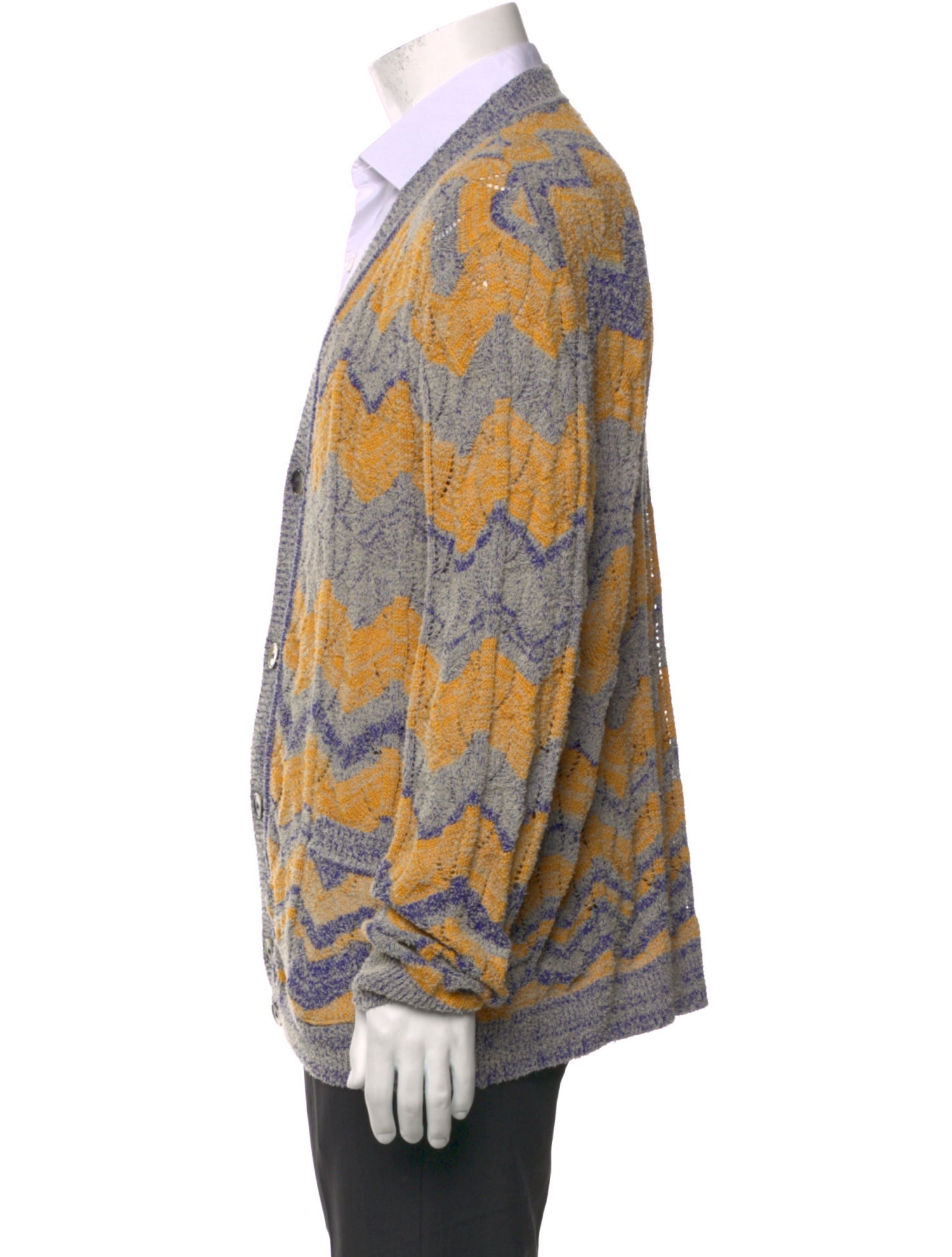 Missoni Striped V-Neck Cardigan