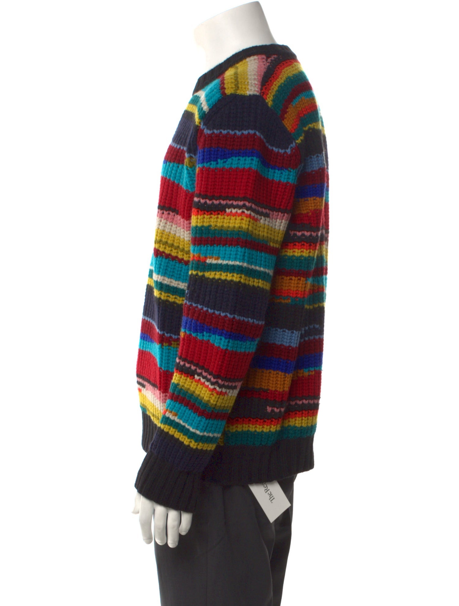 Missoni Striped Crew Neck Pullover