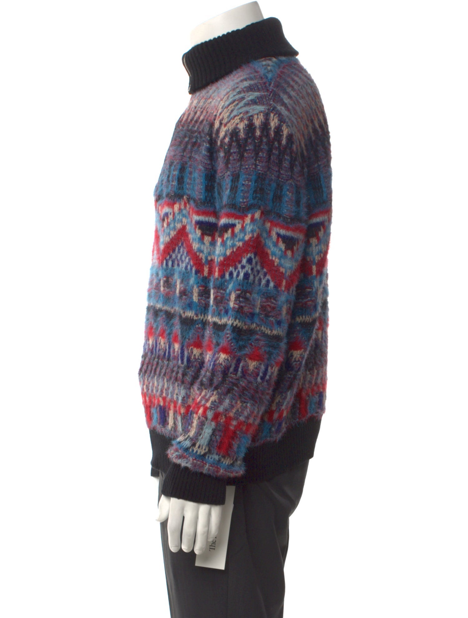 Missoni Printed Mock Neck Pullover