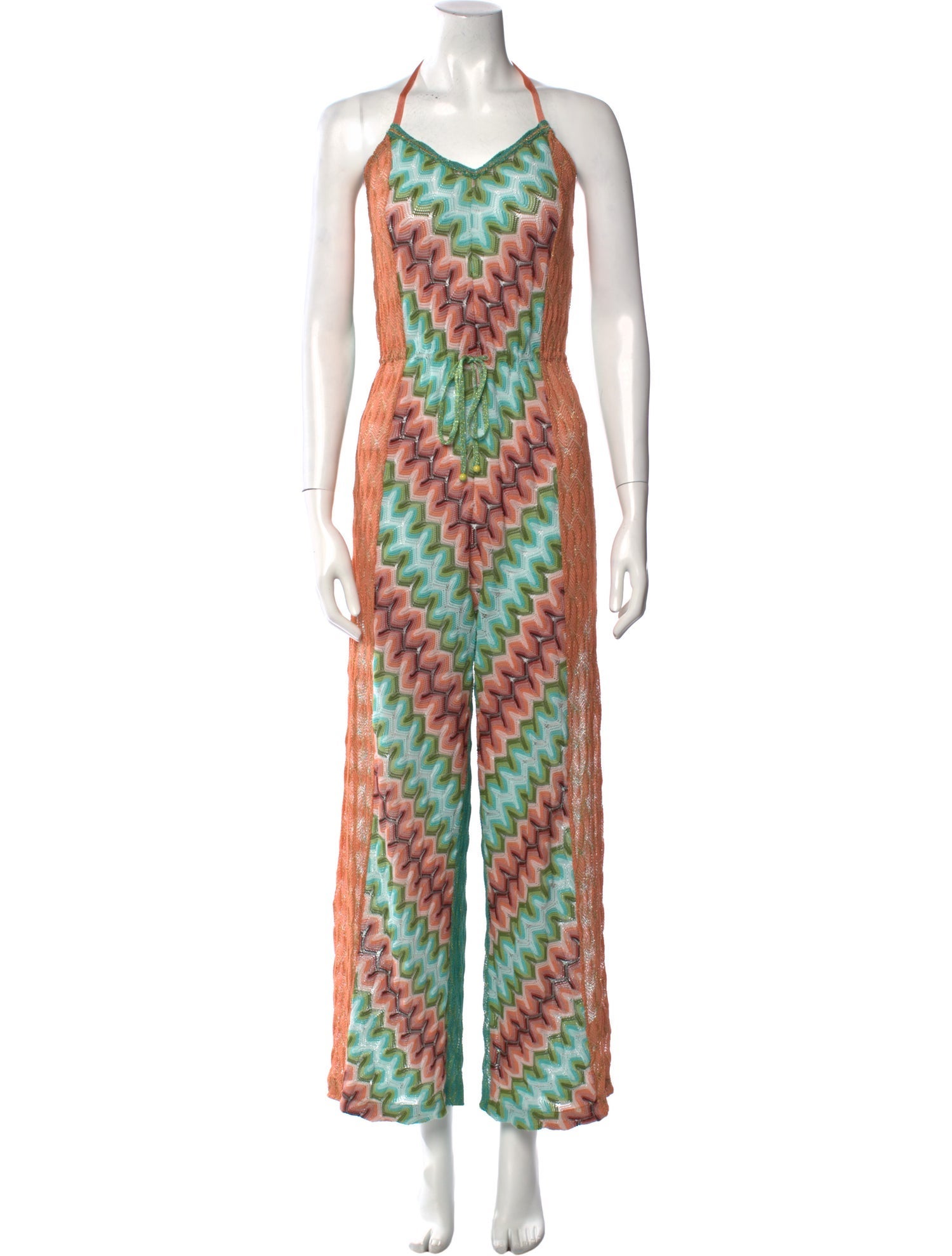 Missoni Printed Halterneck Jumpsuit