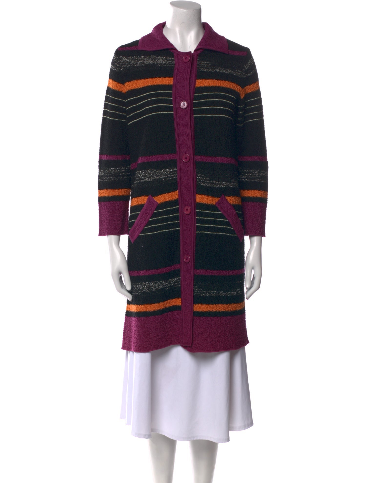 Missoni Striped Mock Neck Sweater