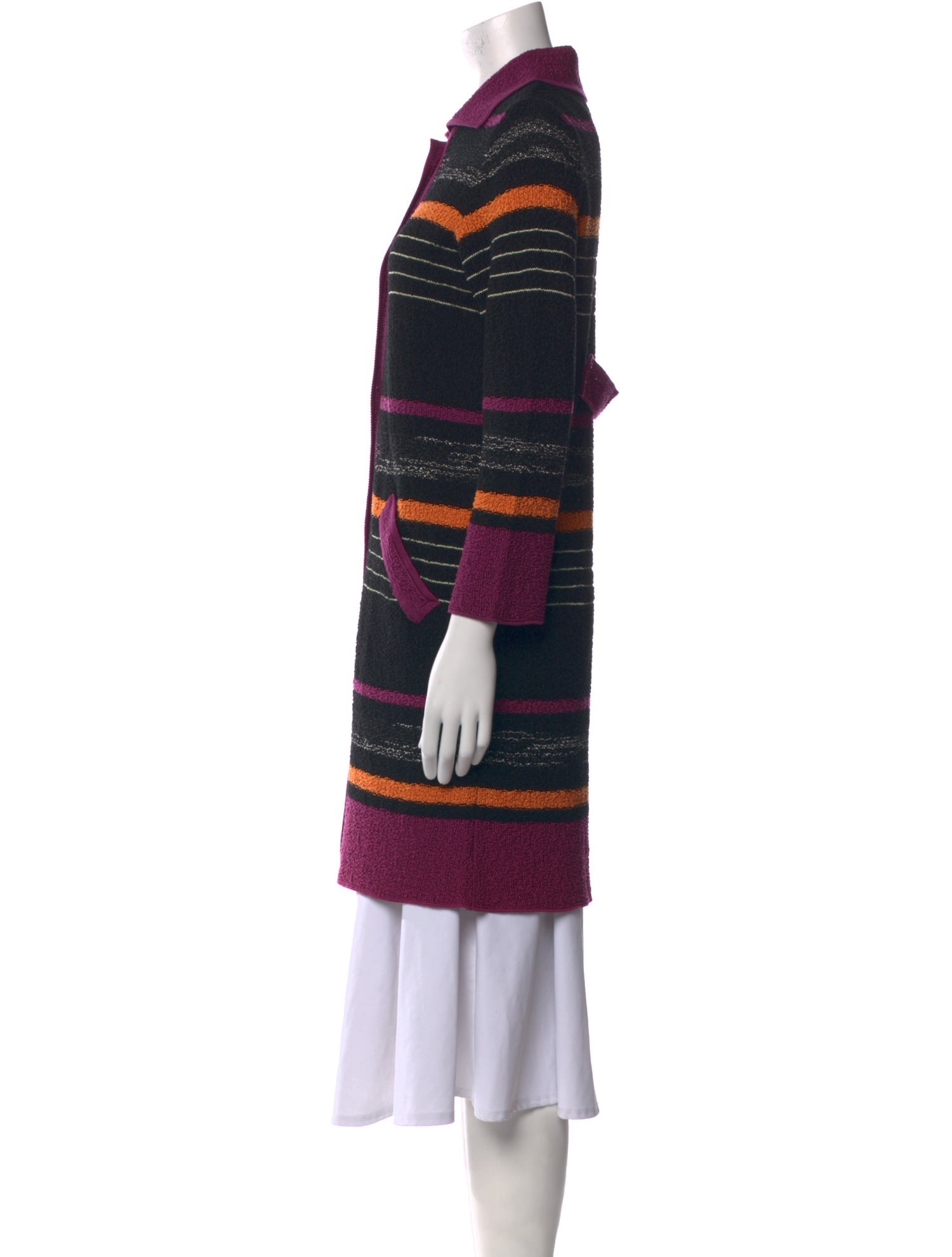 Missoni Striped Mock Neck Sweater