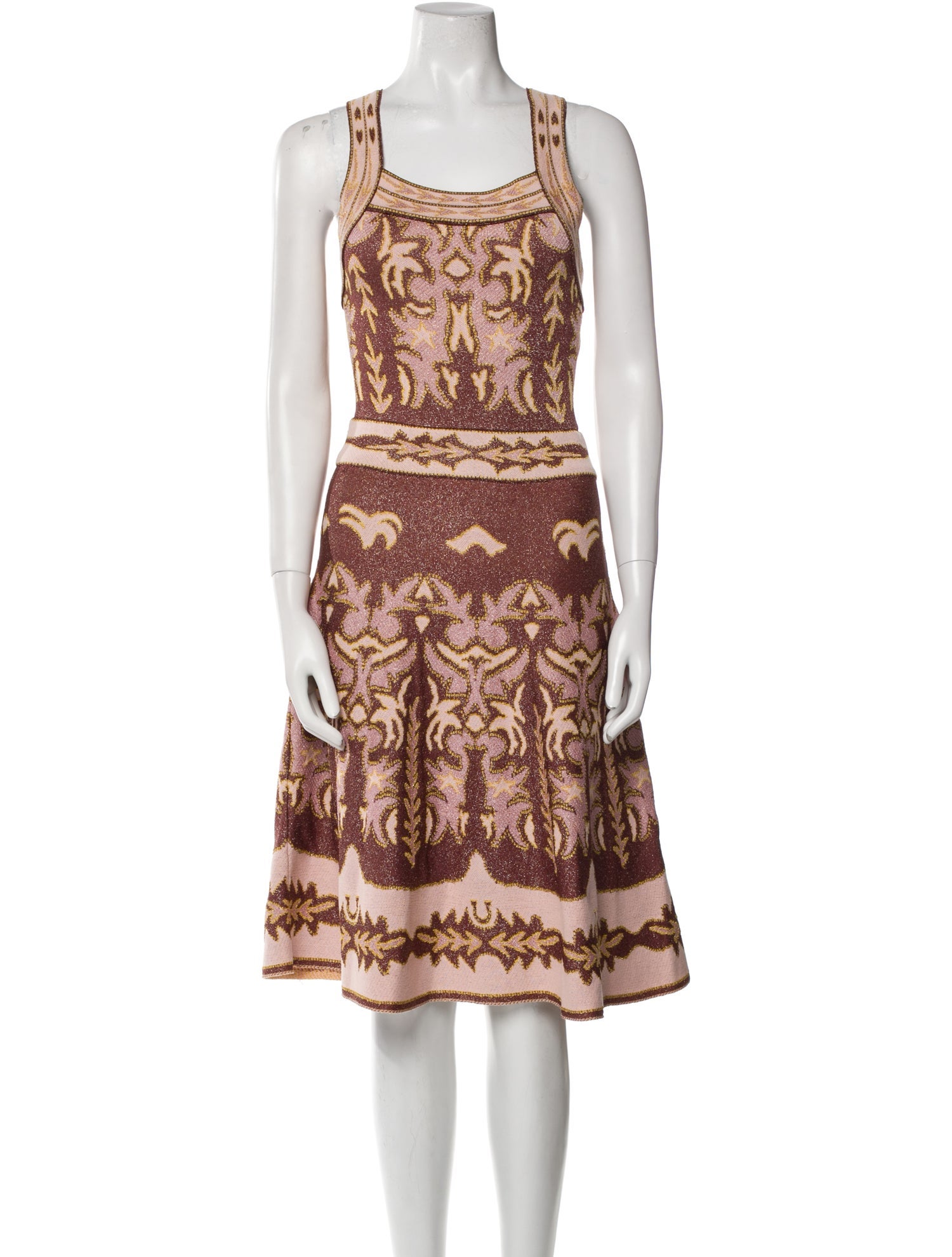 Missoni Printed Knee-Length Dress