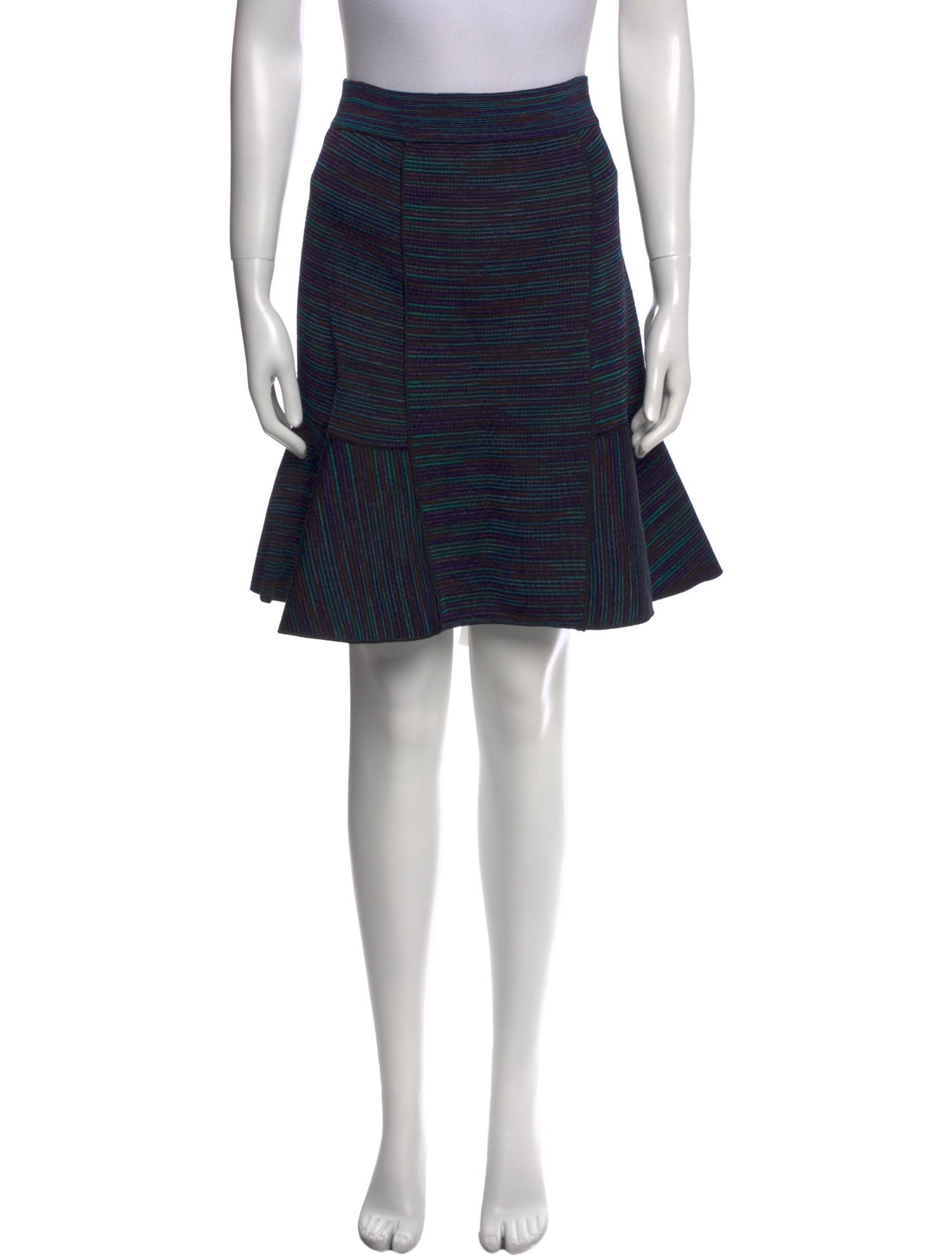 Missoni Striped Knee-Length Skirt