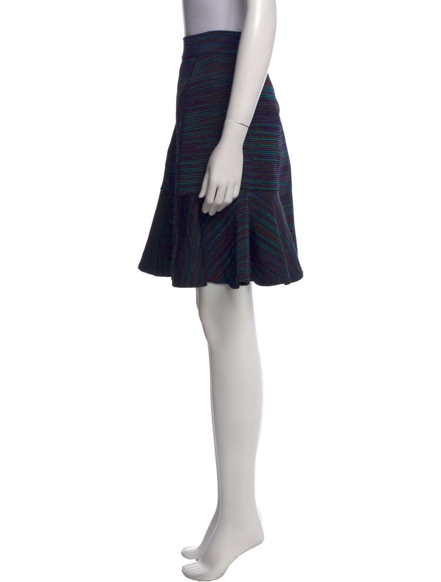 Missoni Striped Knee-Length Skirt