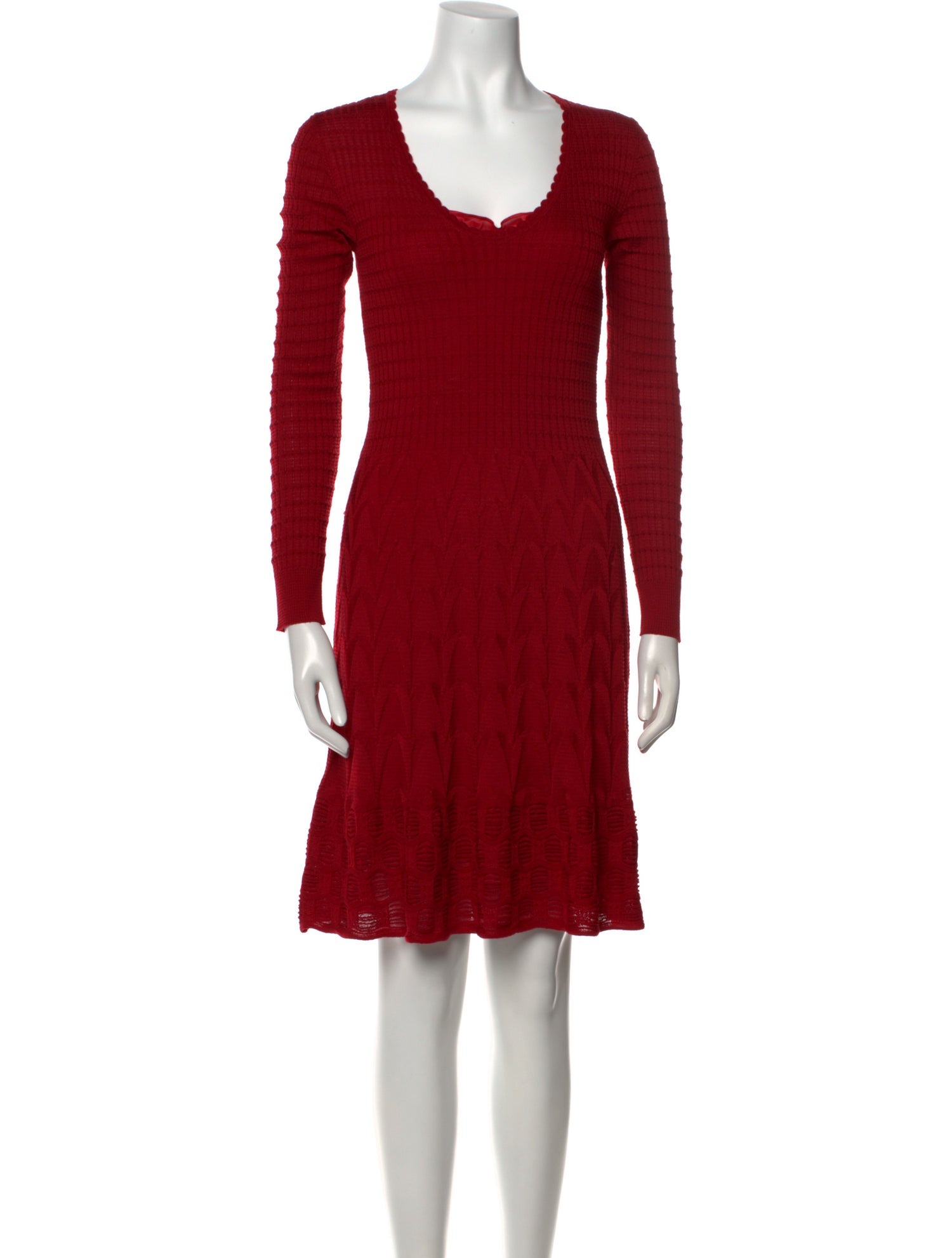 Missoni Virgin Wool Knee-Length Dress