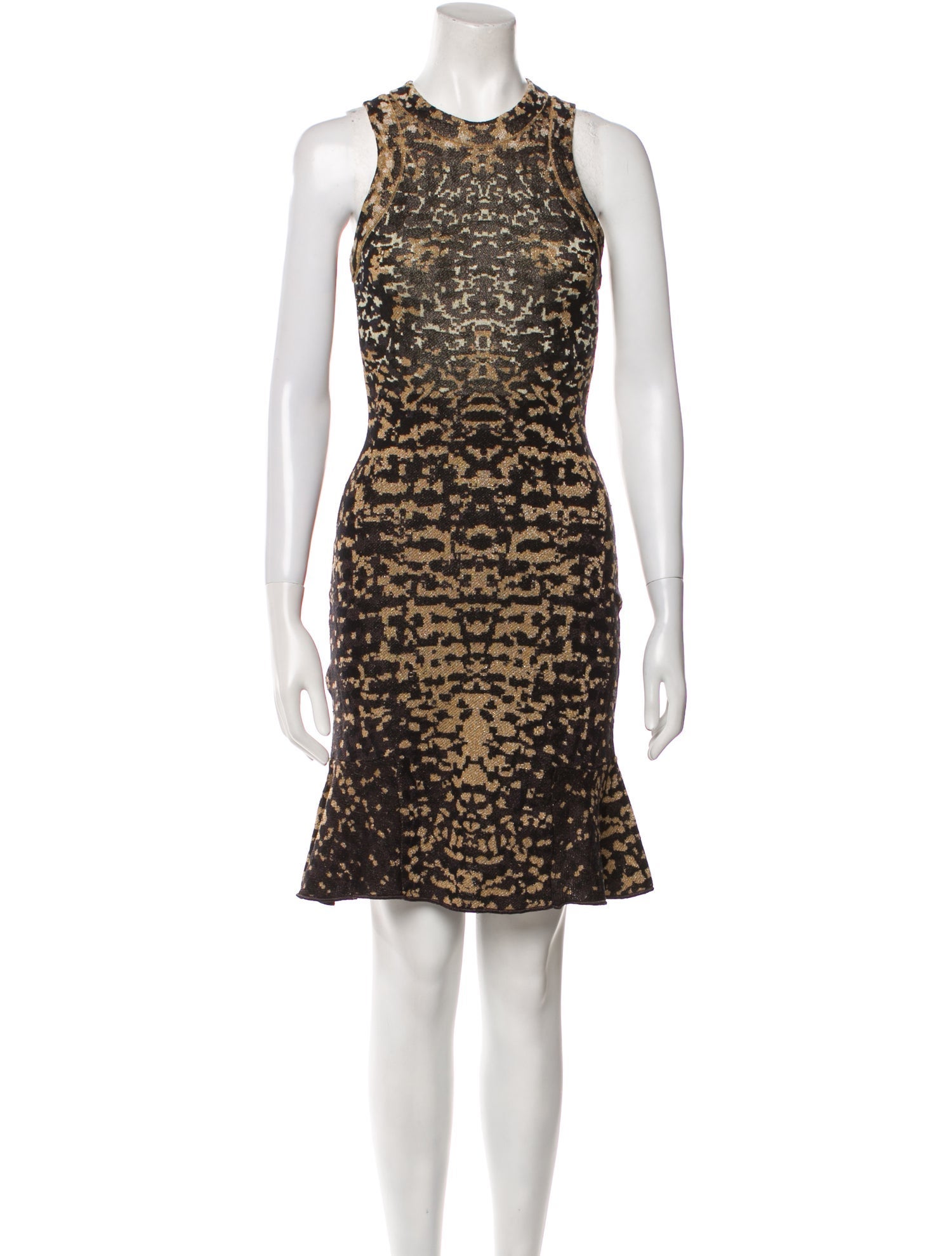 Missoni Animal Print Knee-Length Dress