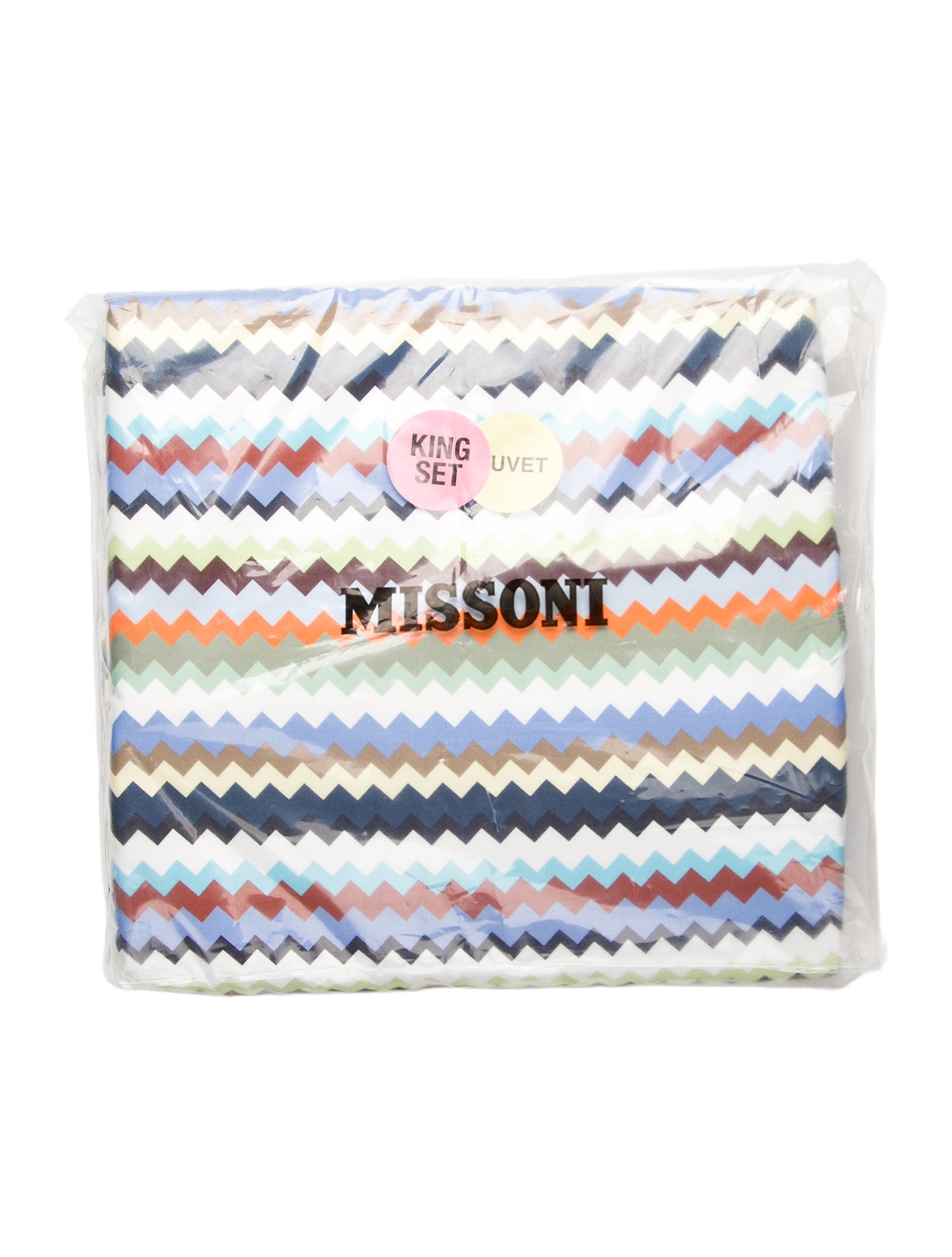 Missoni 5-Piece Zig Zag King Size Duvet Set