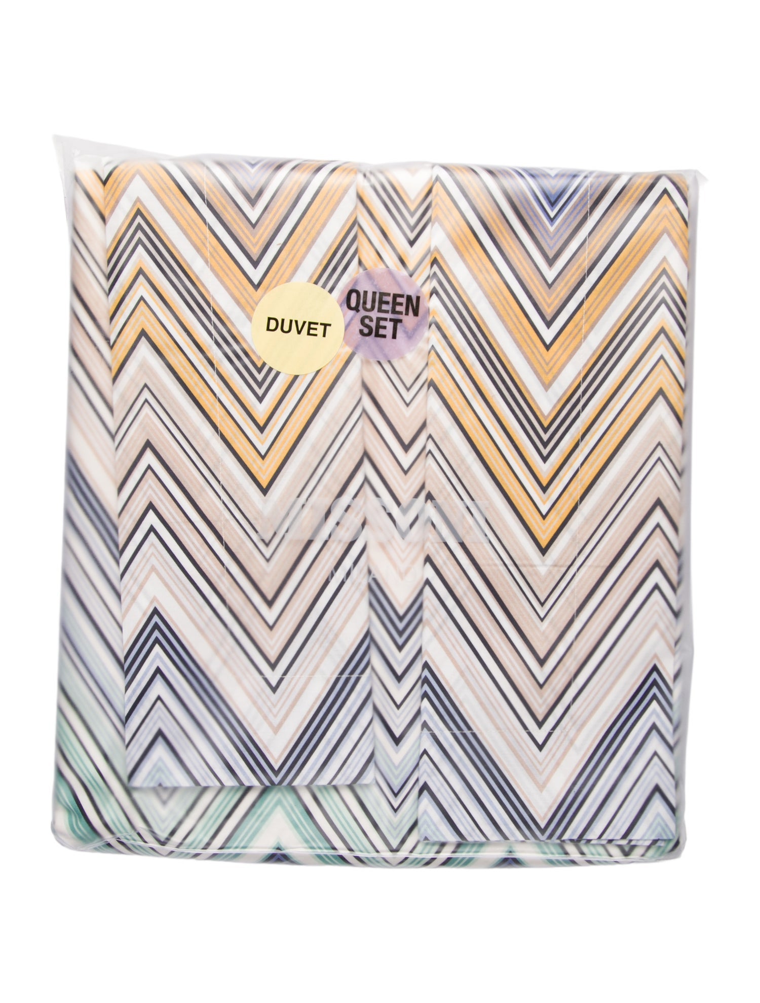 Missoni 3-Piece Queen Duvet Cover & Shams Set