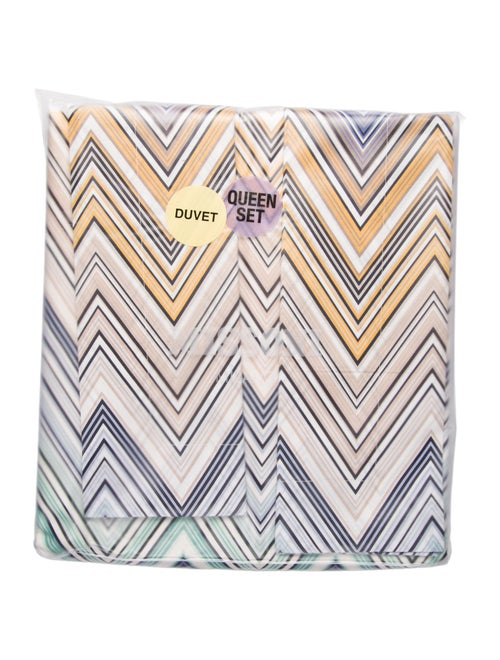 Missoni 3-Piece Queen Duvet Cover & Shams Set