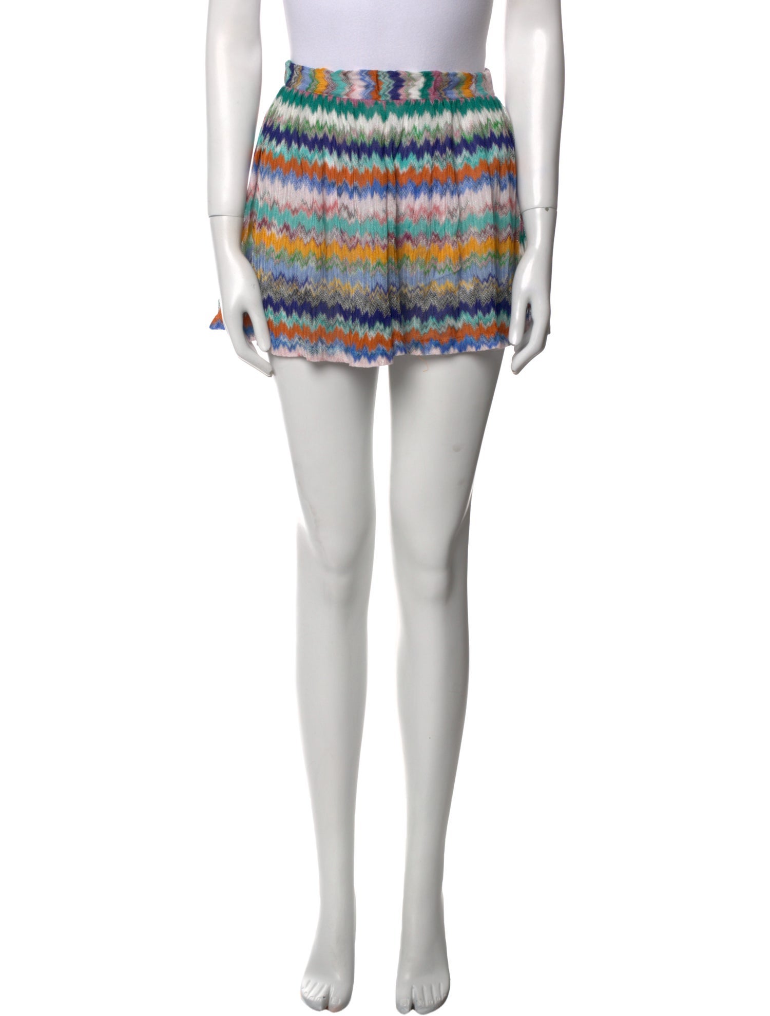 Missoni Striped Mini Shorts