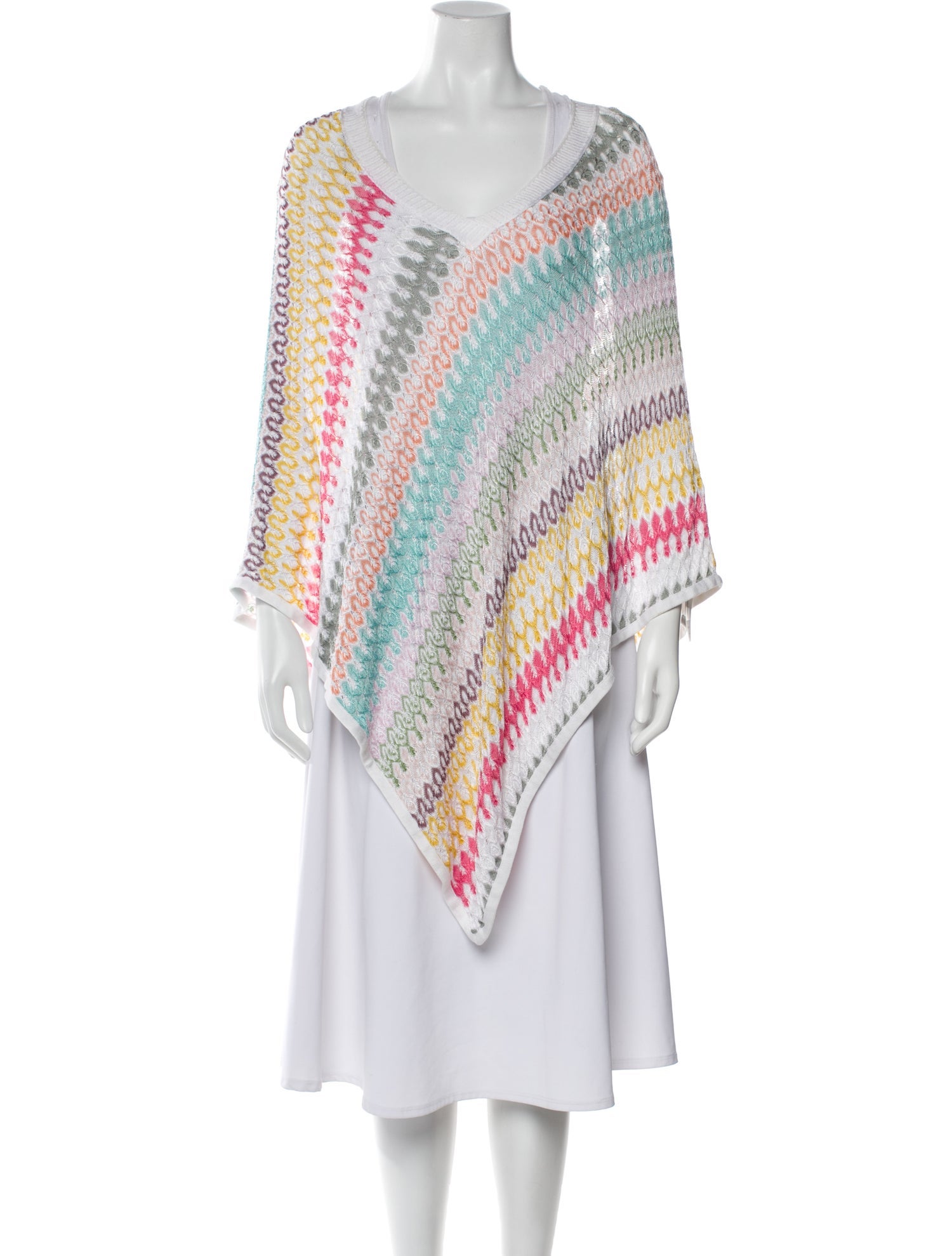 Missoni Striped V-Neck Sweater