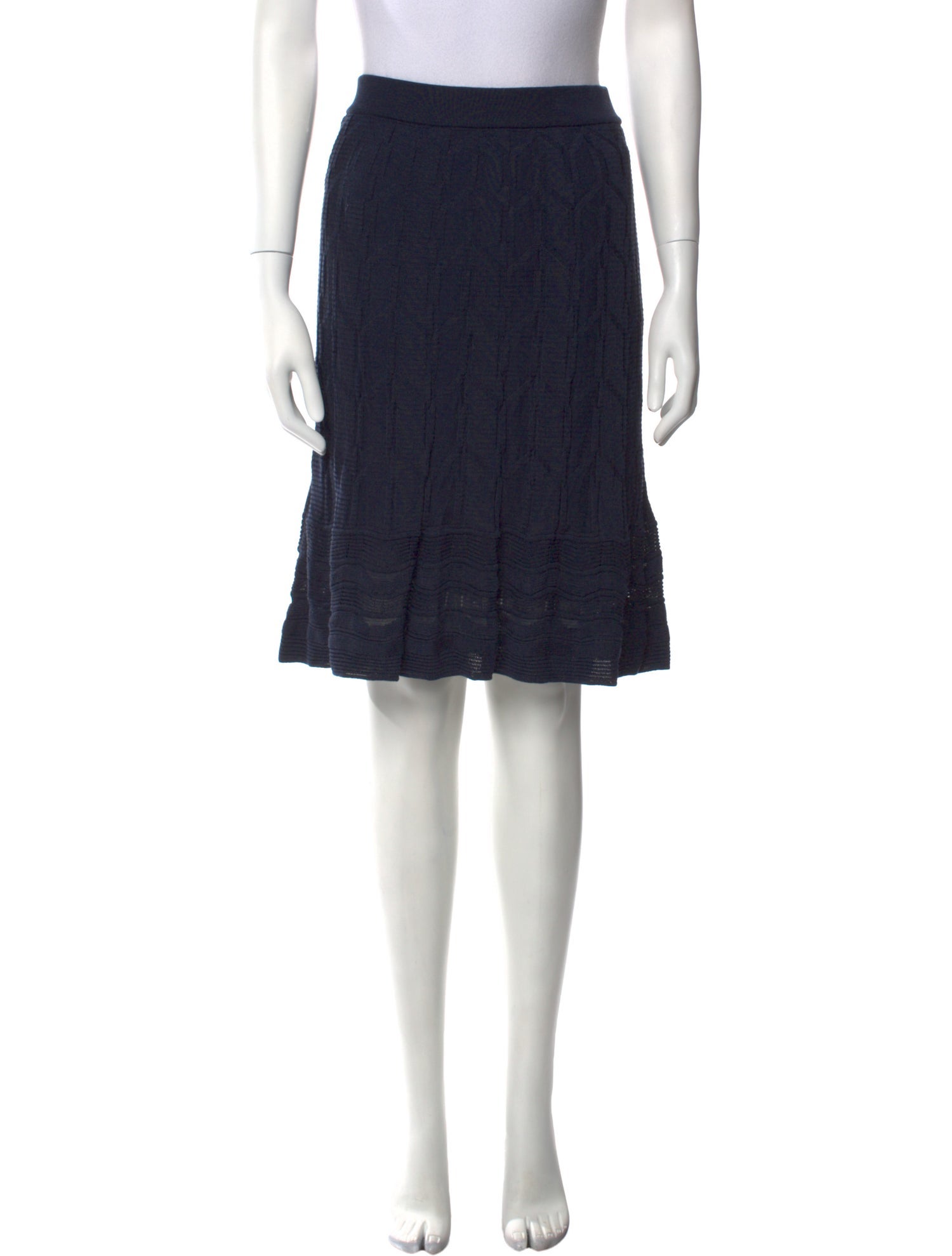 Missoni Ruffle Embellishment Knee-Length Skirt