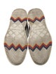 Missoni Leather Colorblock Pattern Sneakers