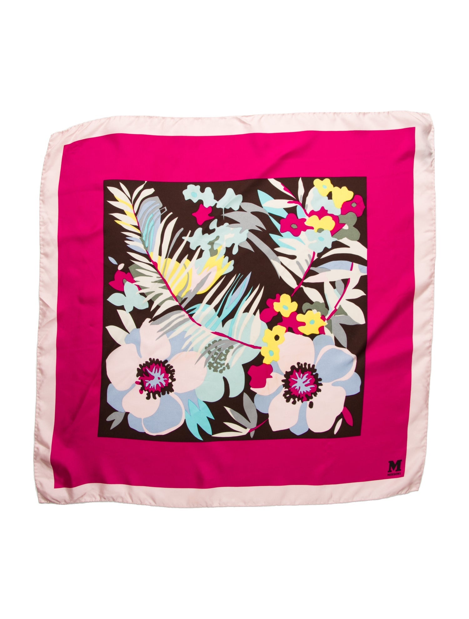 Missoni Silk Floral Print Scarf