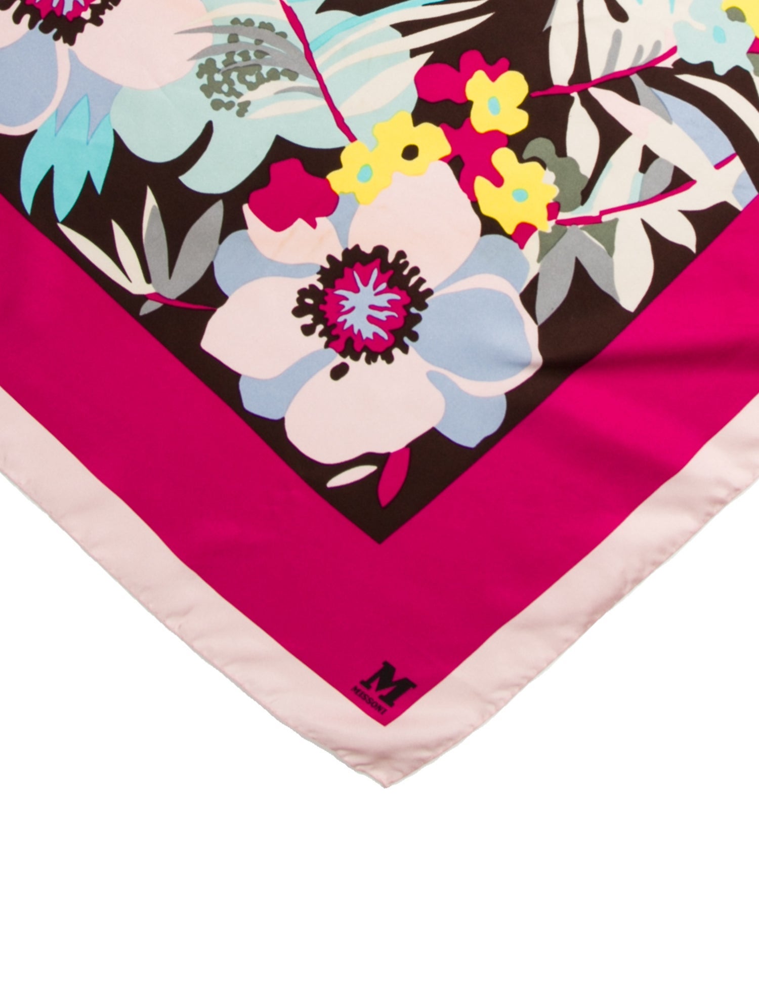 Missoni Silk Floral Print Scarf