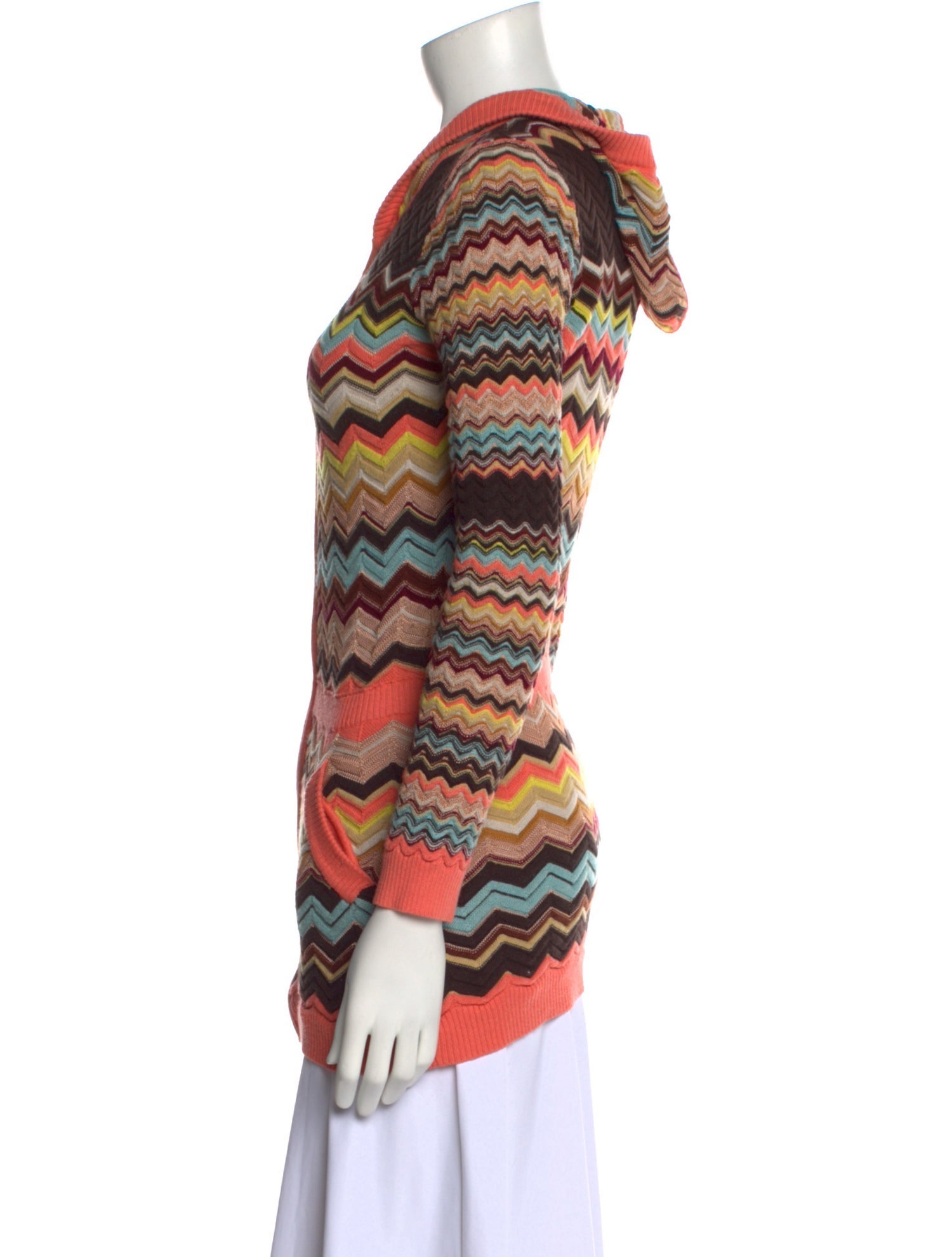 Missoni Striped V-Neck Sweater