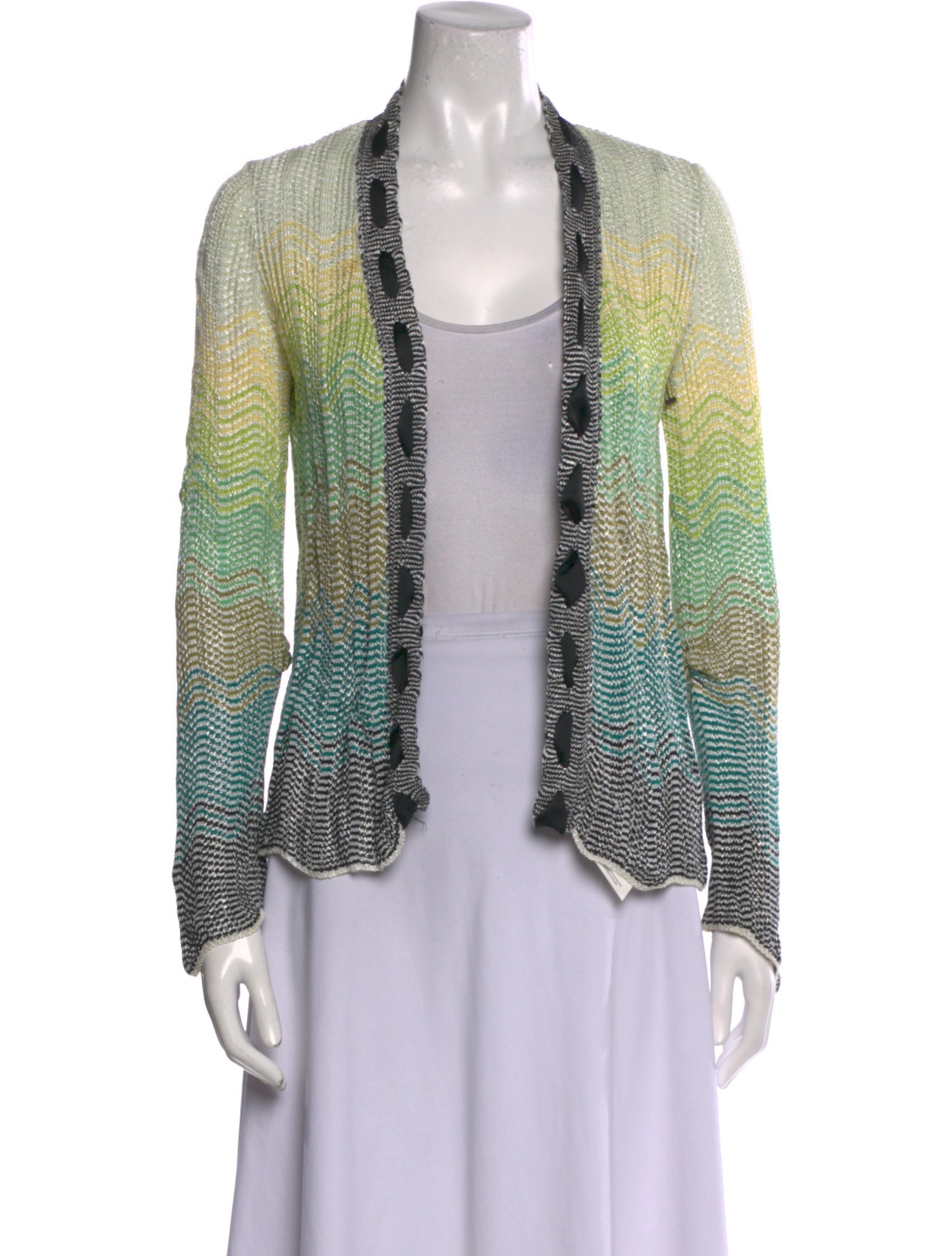 Missoni Striped Scoop Neck Sweater