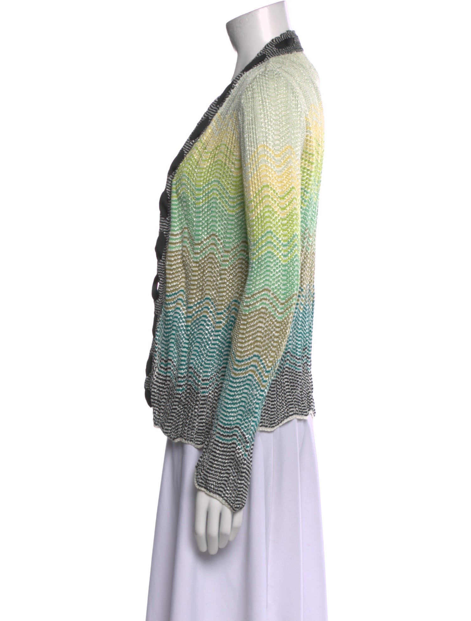 Missoni Striped Scoop Neck Sweater