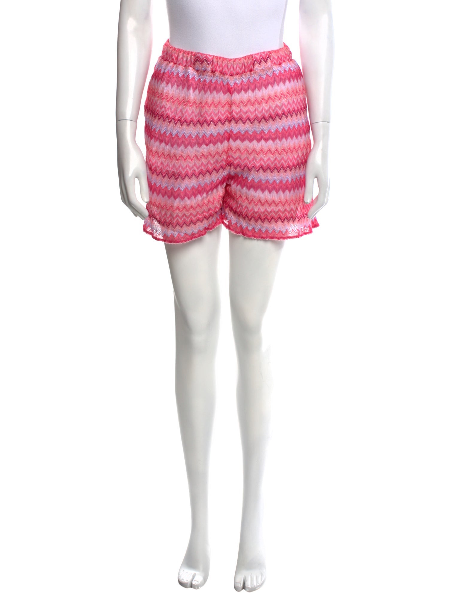Missoni Striped Mini Shorts