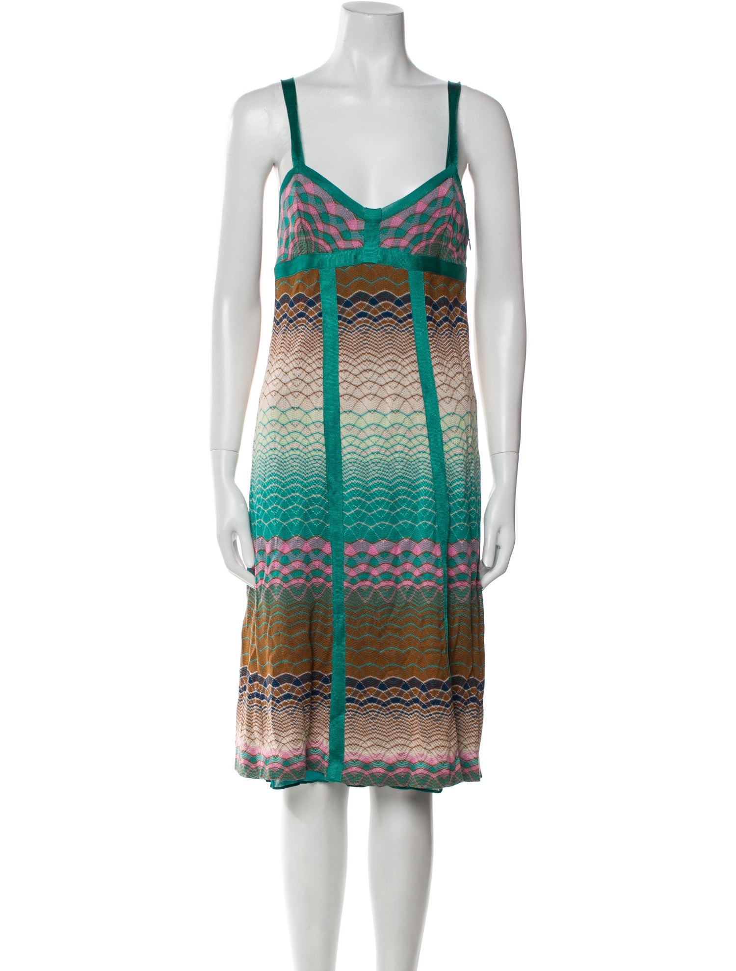 Missoni Printed Knee-Length Dress
