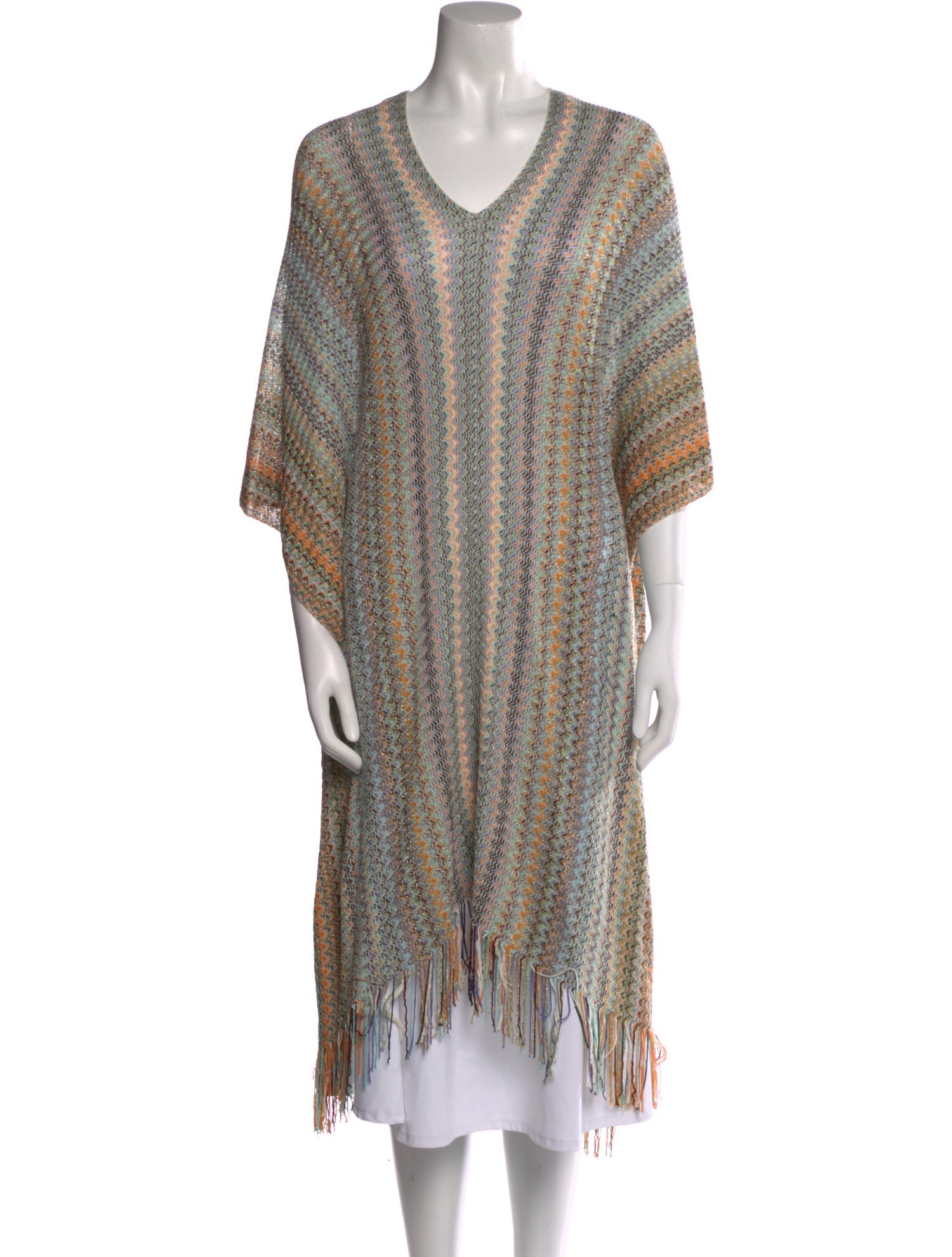 Missoni Striped V-Neck Sweater