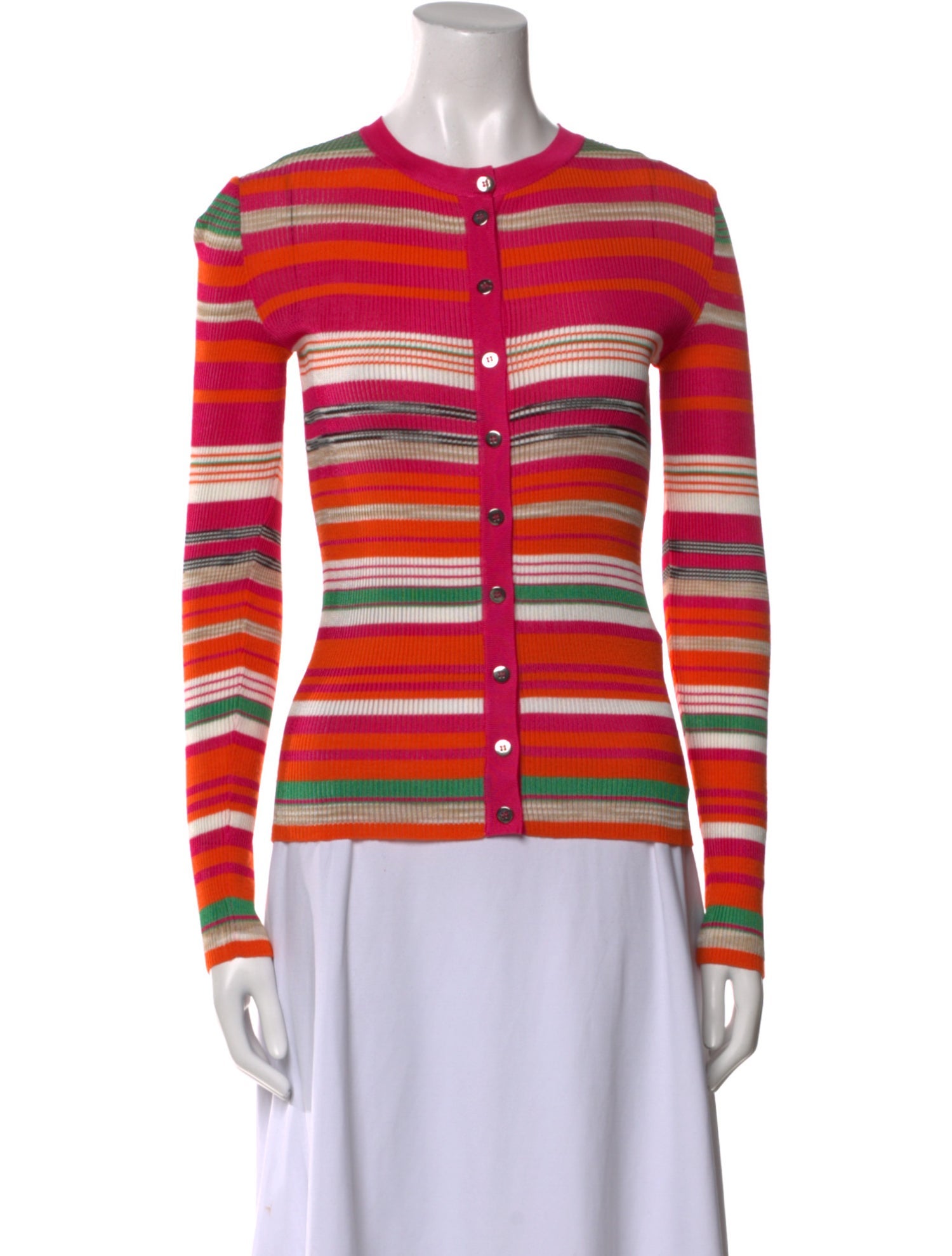 Missoni Striped Crew Neck Sweater