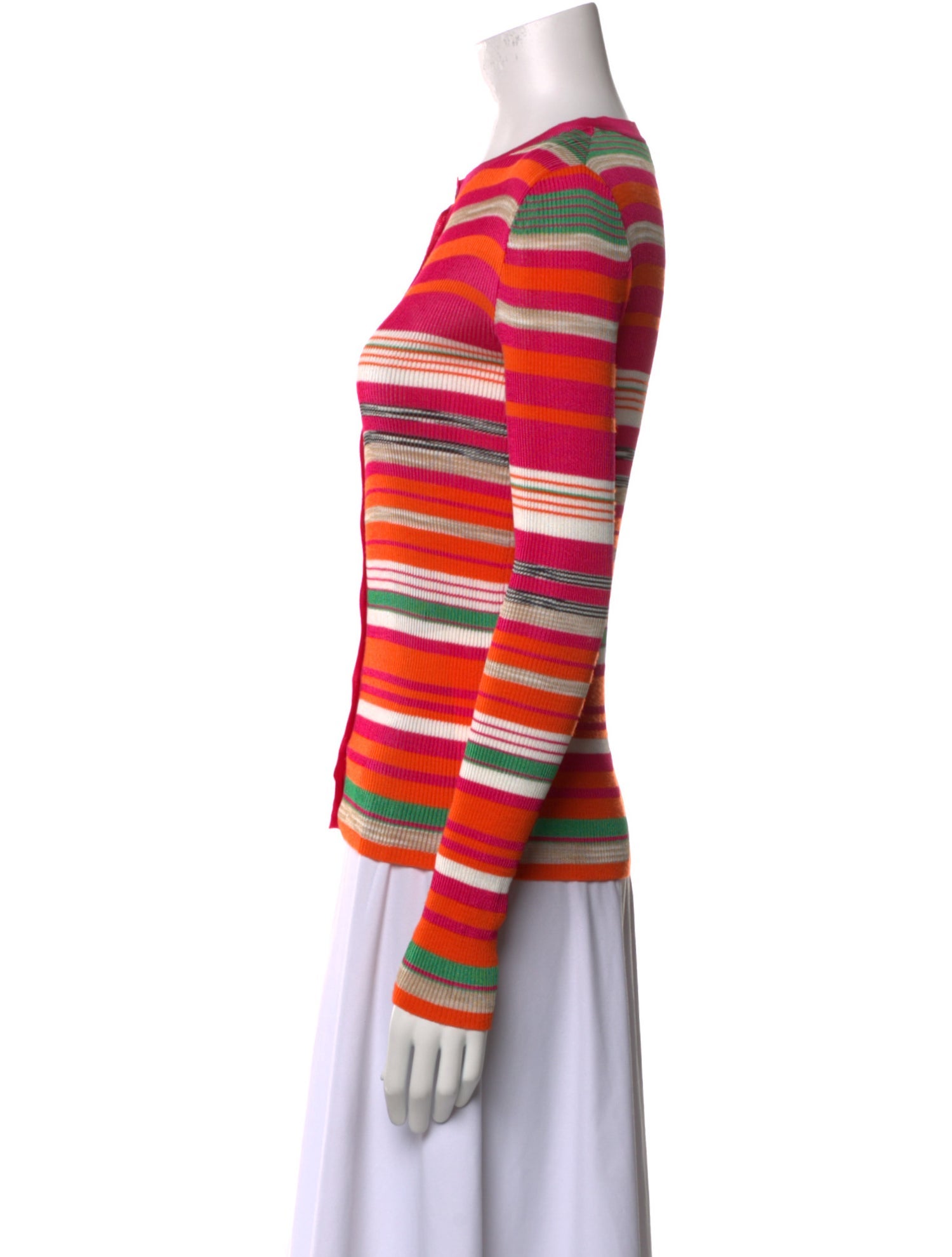 Missoni Striped Crew Neck Sweater