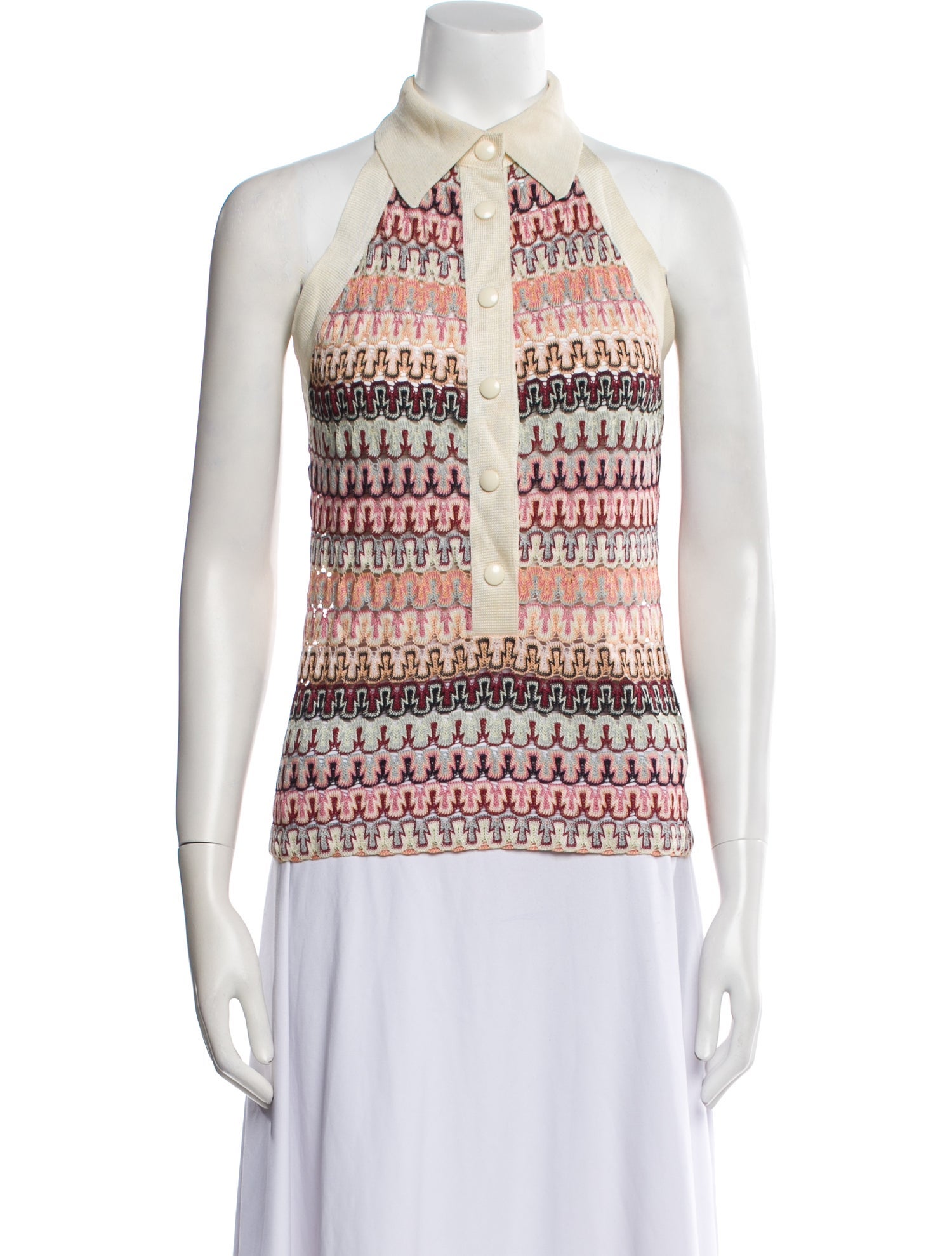 Missoni Printed Sleeveless Top