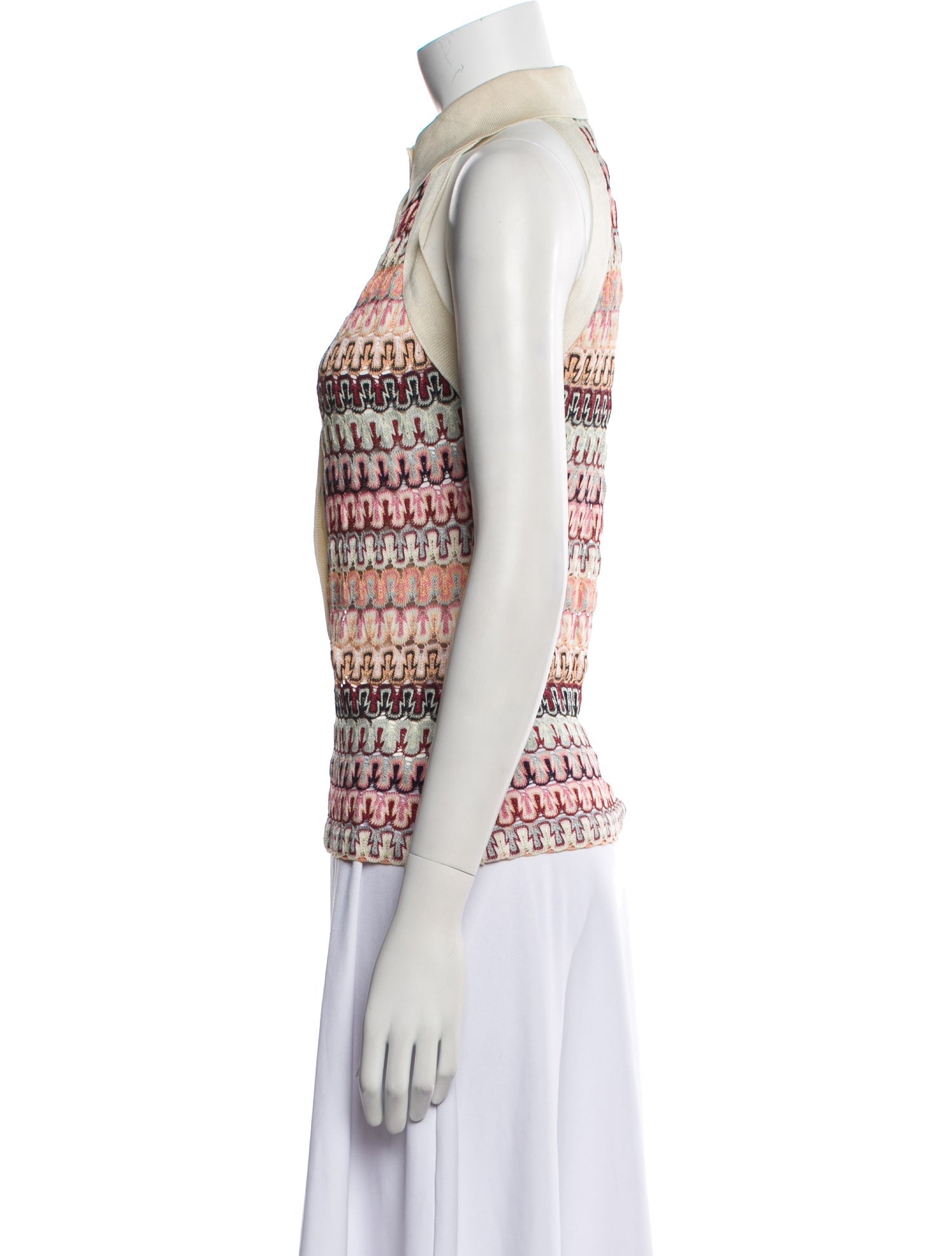 Missoni Printed Sleeveless Top