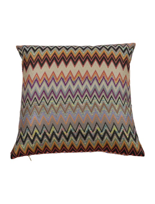Missoni Small Zig Zag Pattern Throw Pillow
