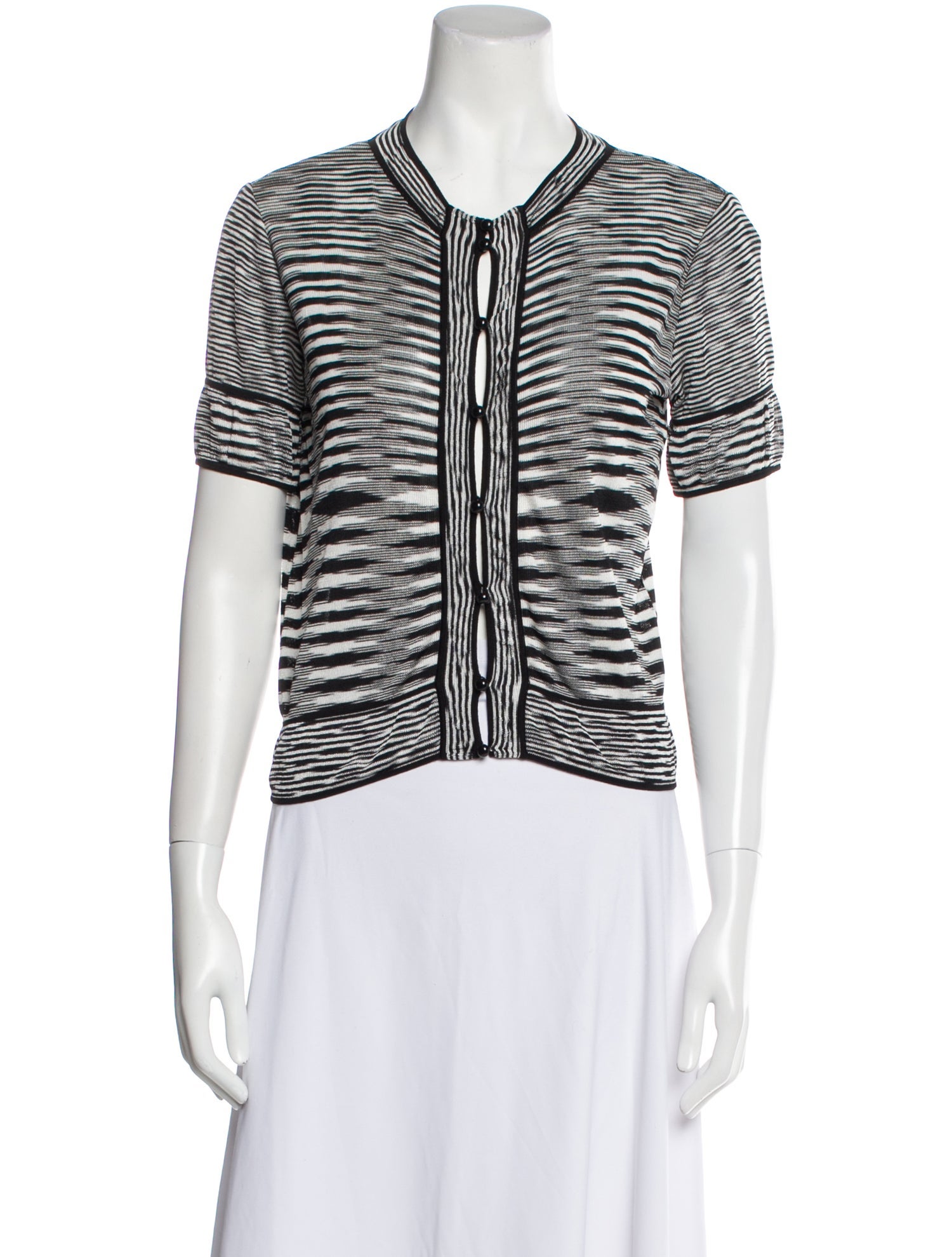 Missoni Striped Crew Neck Sweater