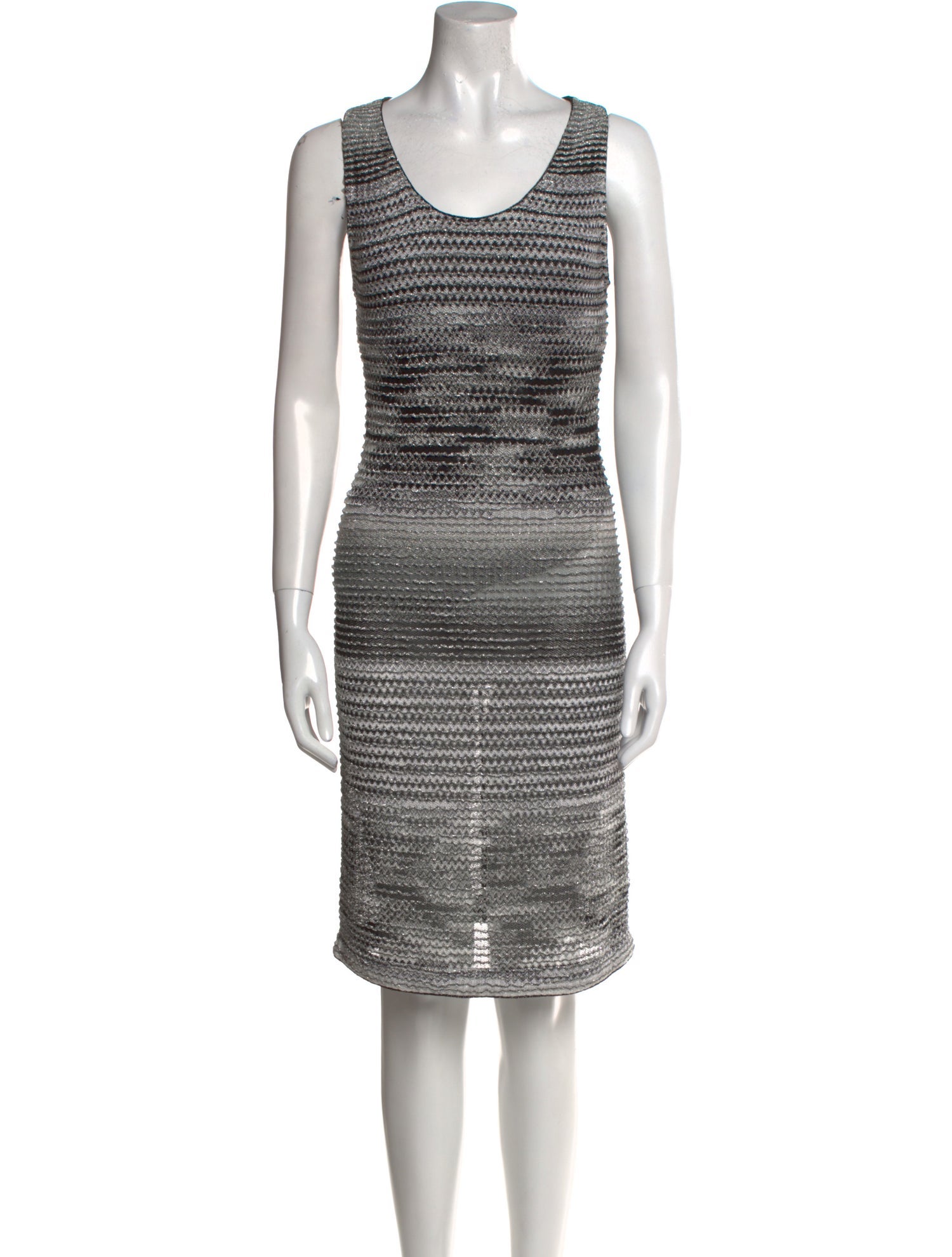 Missoni Striped Knee-Length Dress