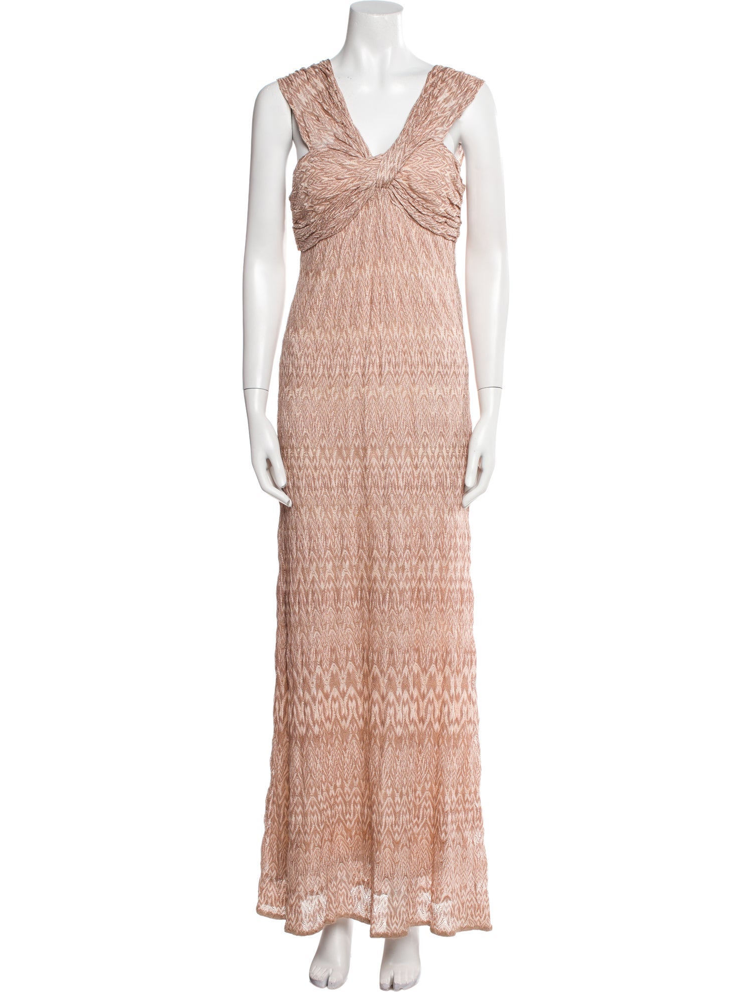 Missoni V-Neck Long Dress