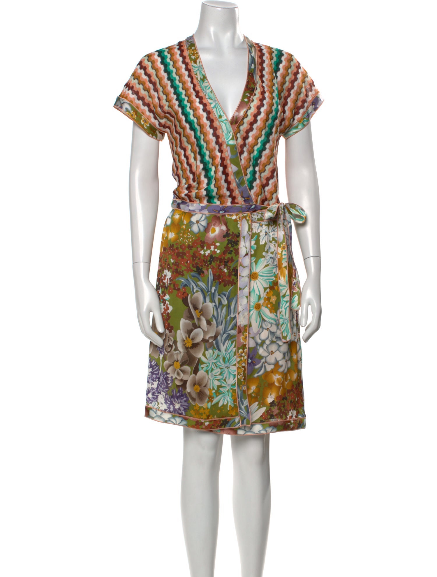 Missoni Silk Knee-Length Dress