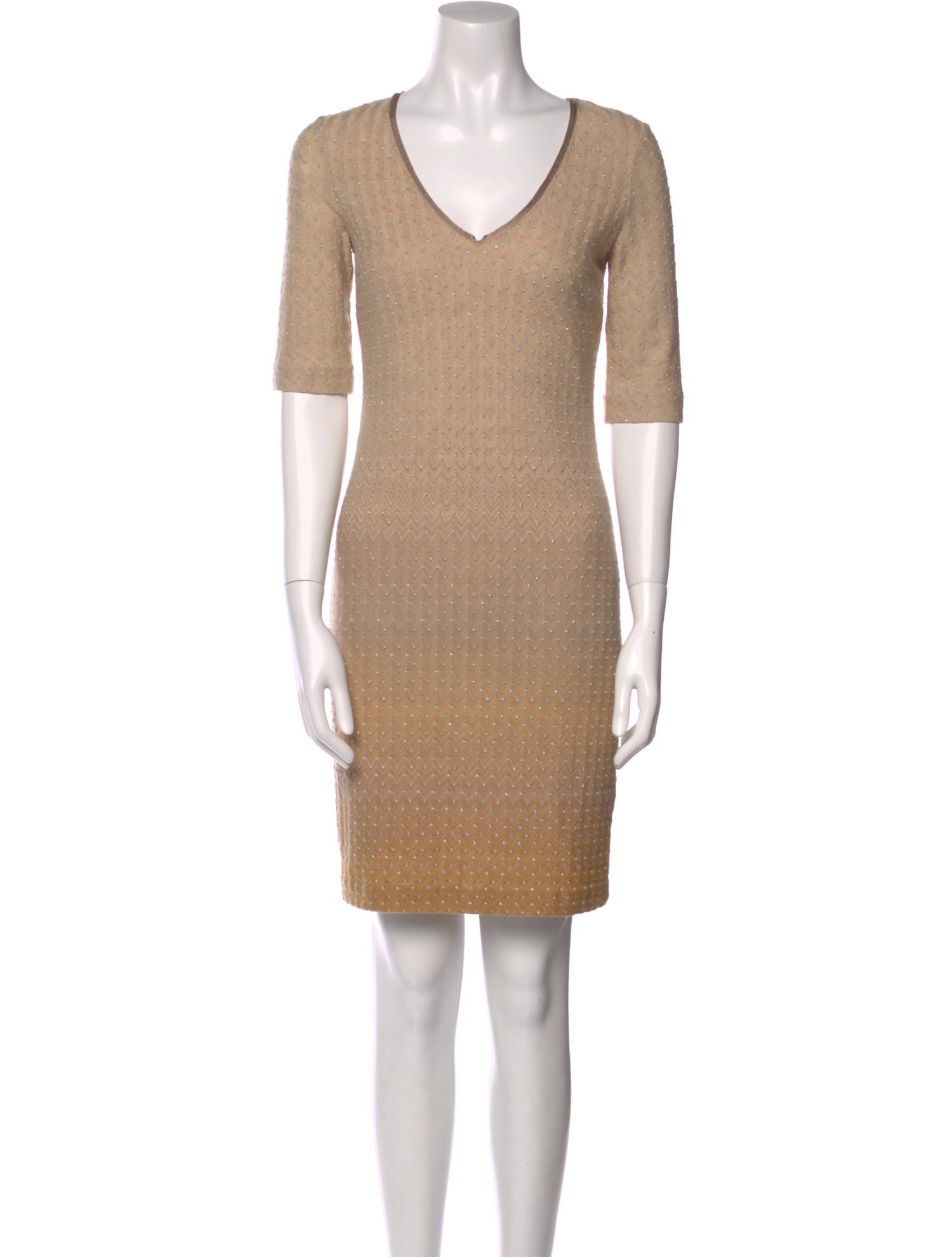 Missoni V-Neck Mini Dress