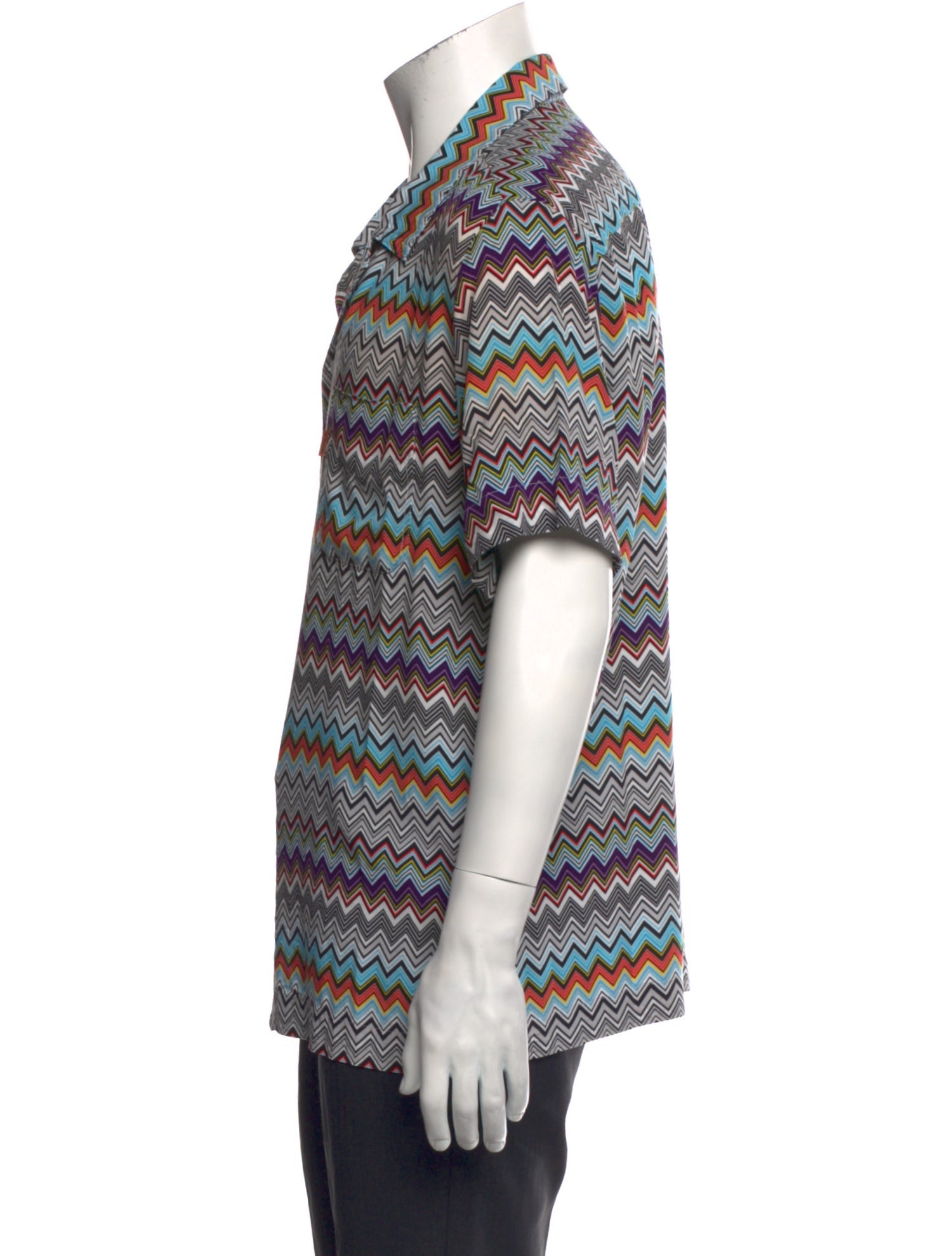 Missoni Striped Short Sleeve Shirt
