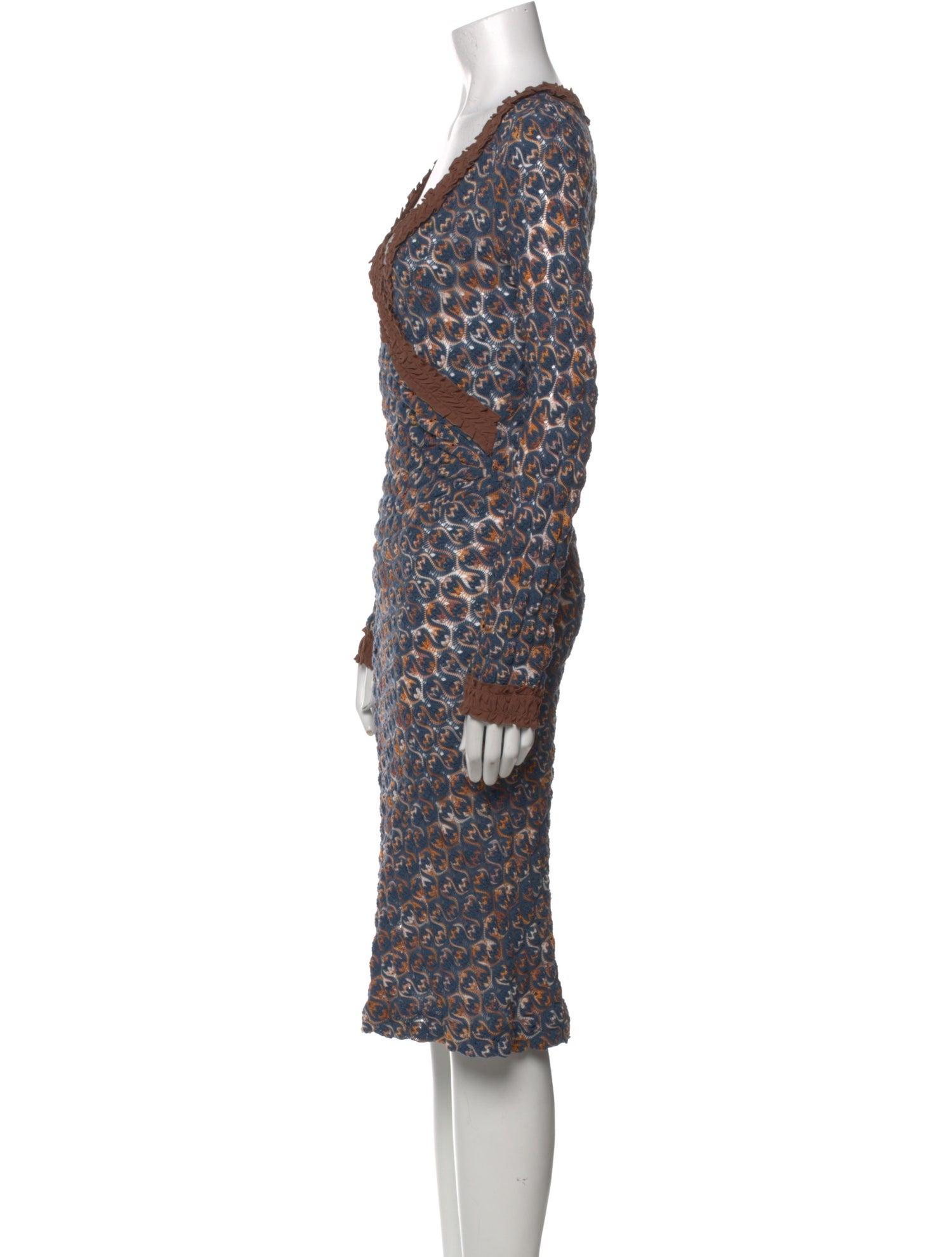 Missoni Wool Midi Length Dress