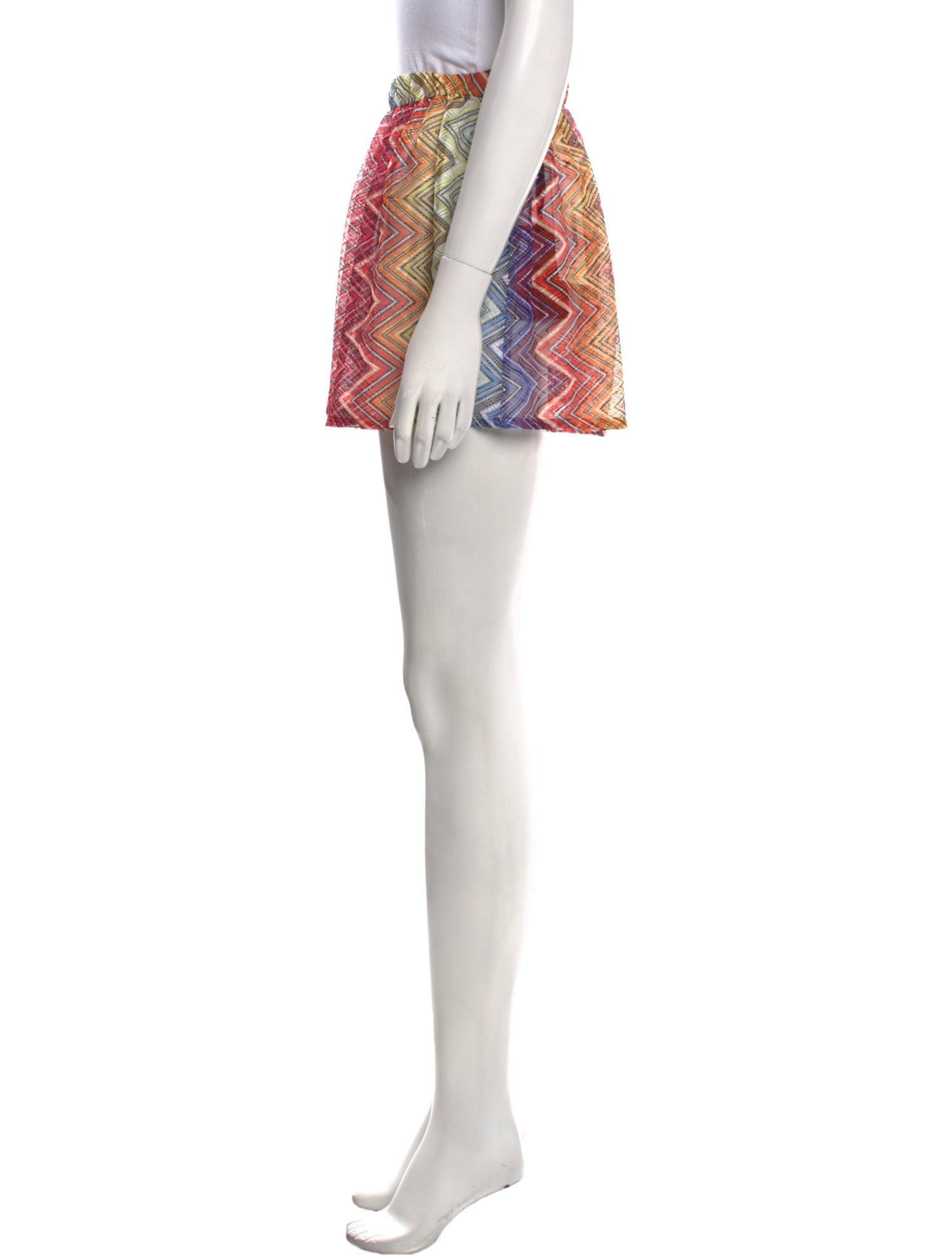 Missoni Striped Mini Shorts w/ Tags