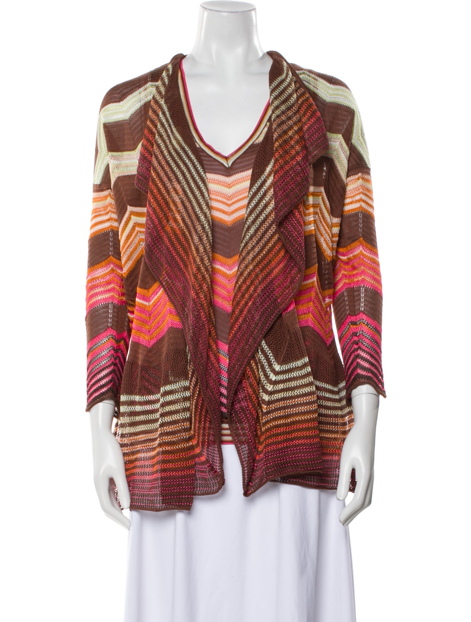 Missoni Striped V-Neck Sweater
