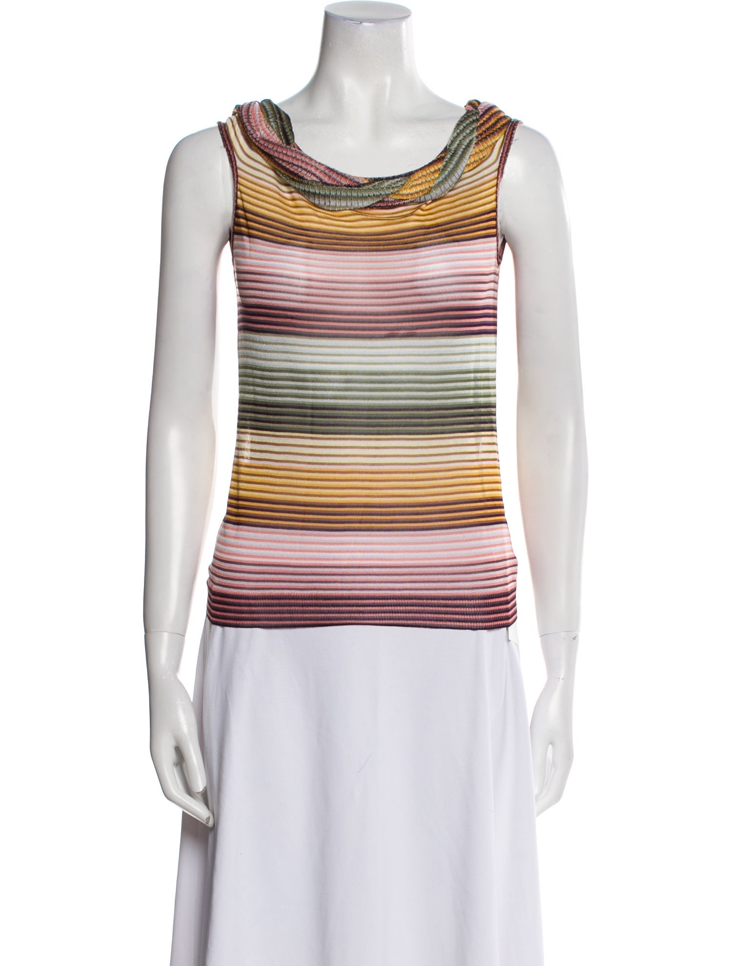 Missoni Silk Striped Top