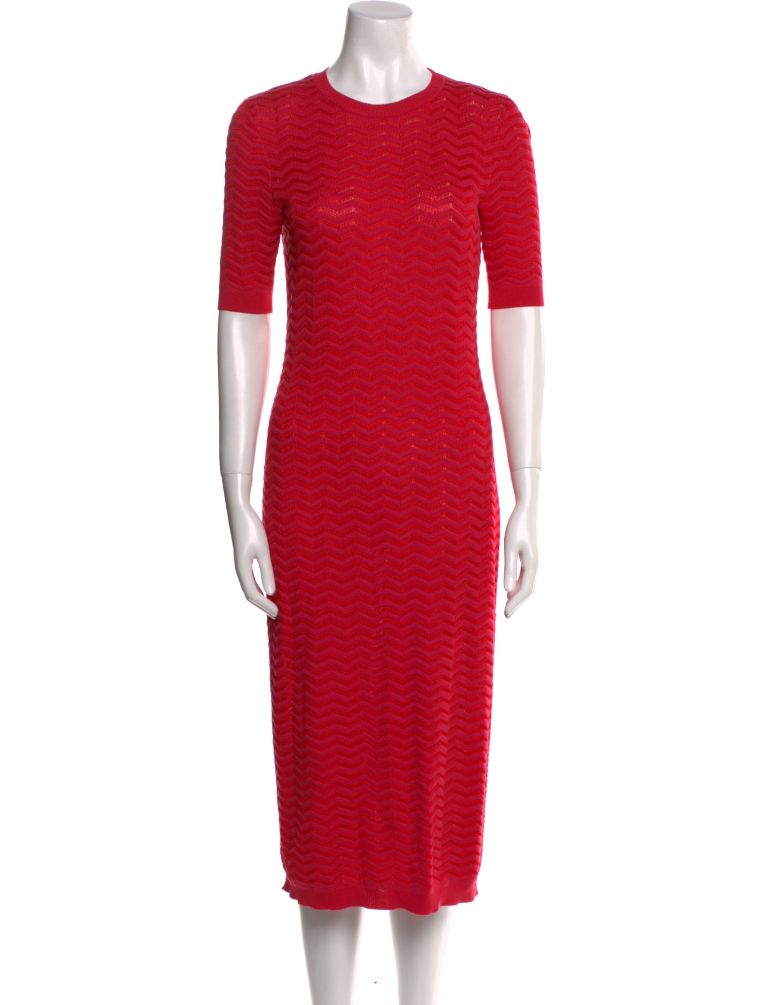 Missoni Crew Neck Midi Length Dress