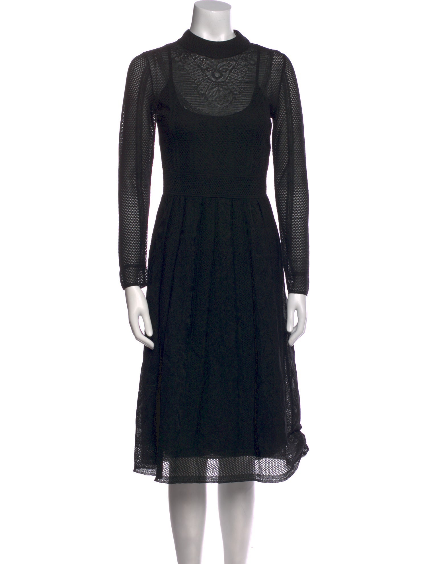 Missoni Virgin Wool Midi Length Dress